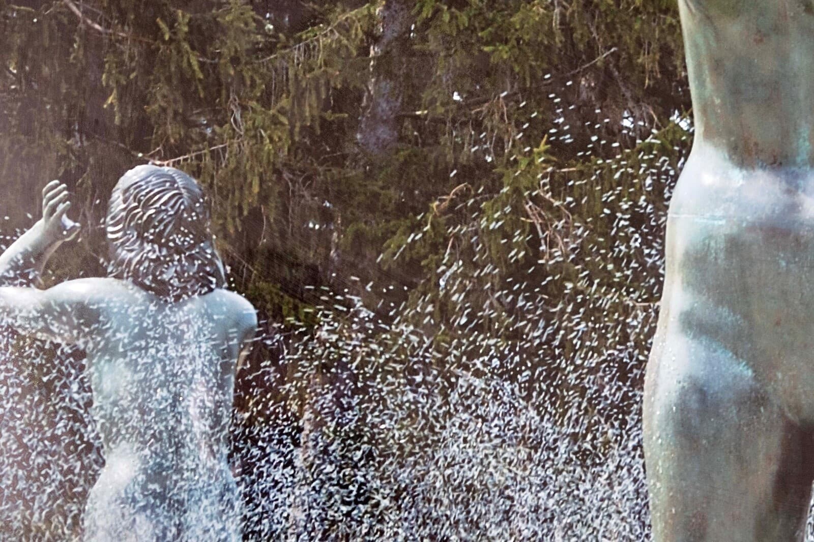Cranbrook Amye Charfoos Orpheus Fountain by Carl Milles Color Photograph Signed - Thumbnail 8