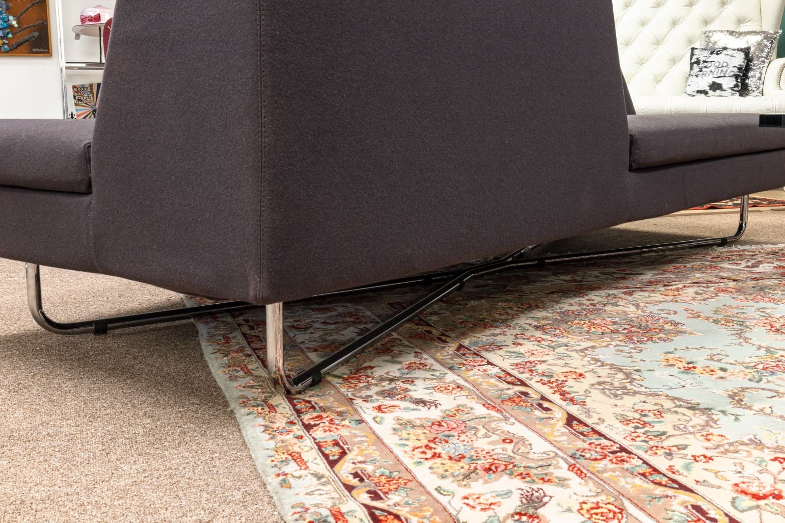 Pair of Frighetto Italian Victory Sofa by Cory Grosser Left and Right Hand Shape - Thumbnail 14