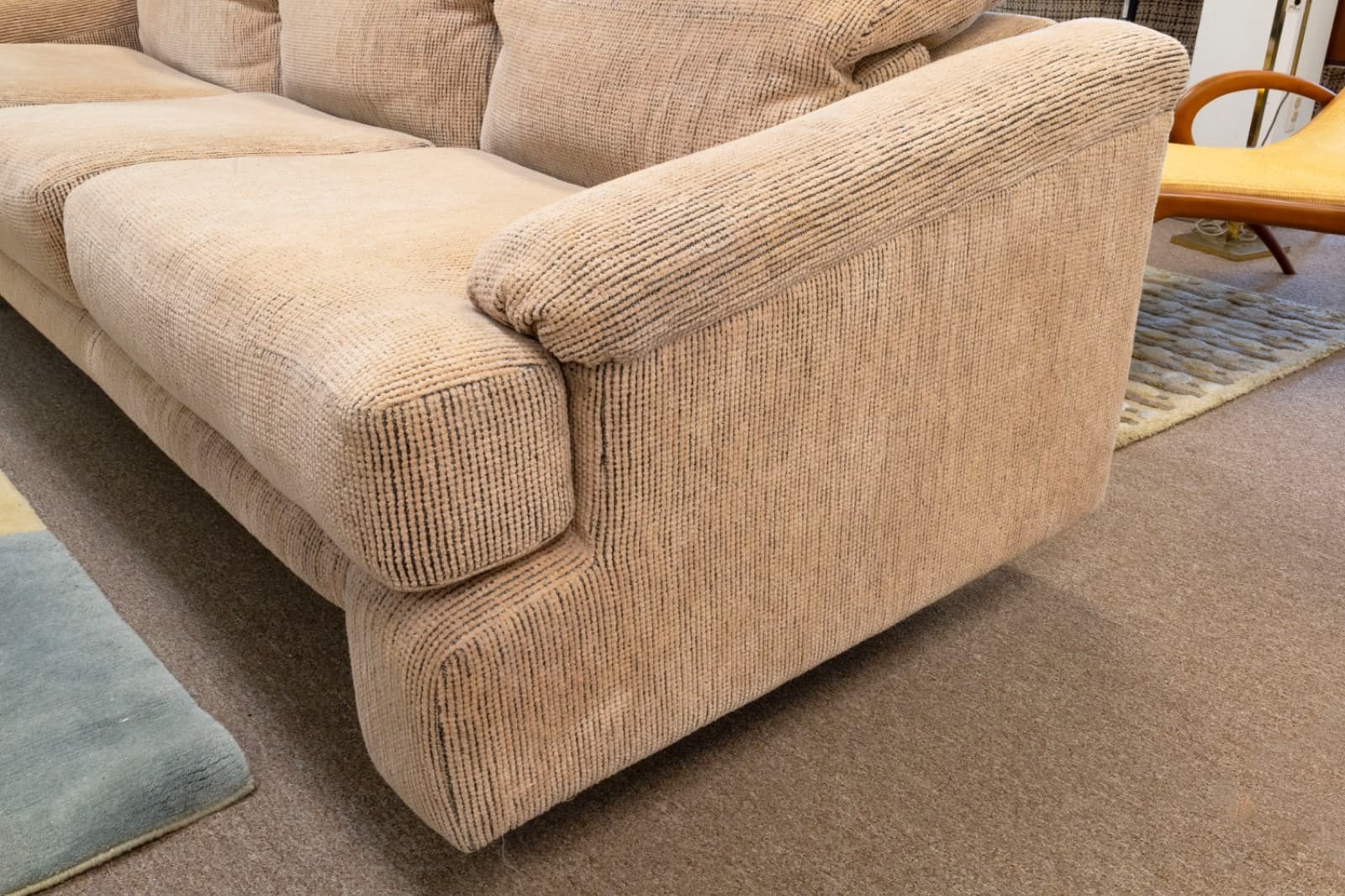 Vladimir Kagan For Preview Furniture Adjustable Three Seater Sofa - Thumbnail 6