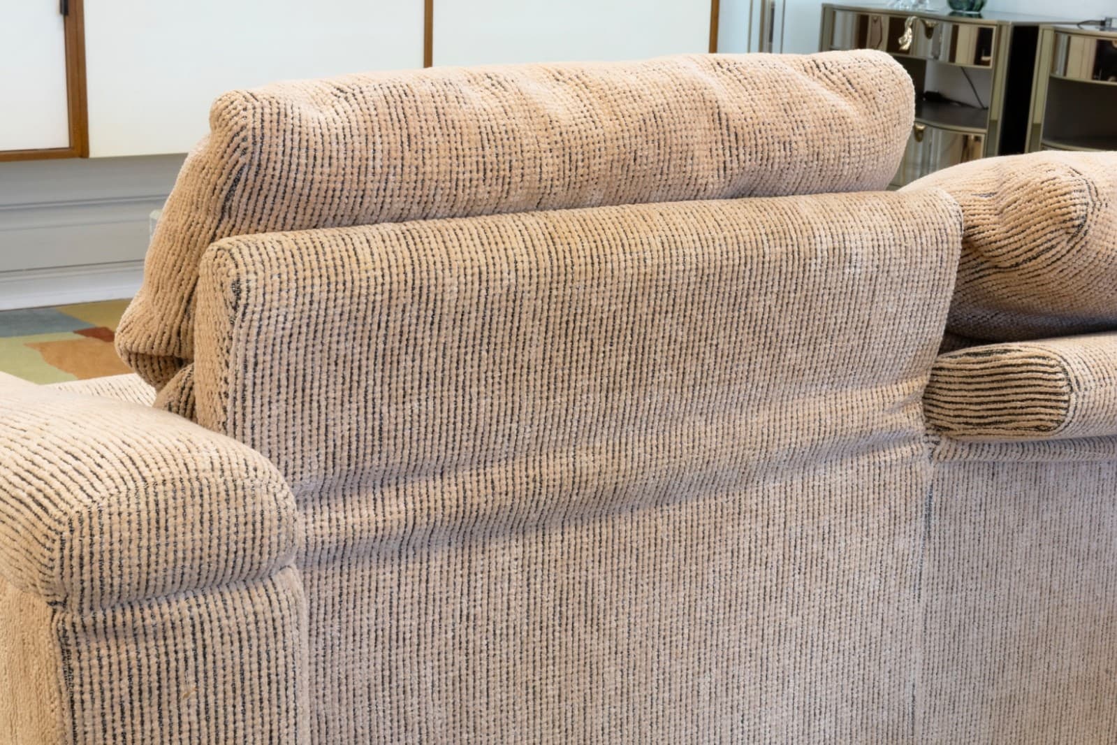 Vladimir Kagan For Preview Furniture Adjustable Three Seater Sofa - Thumbnail 8