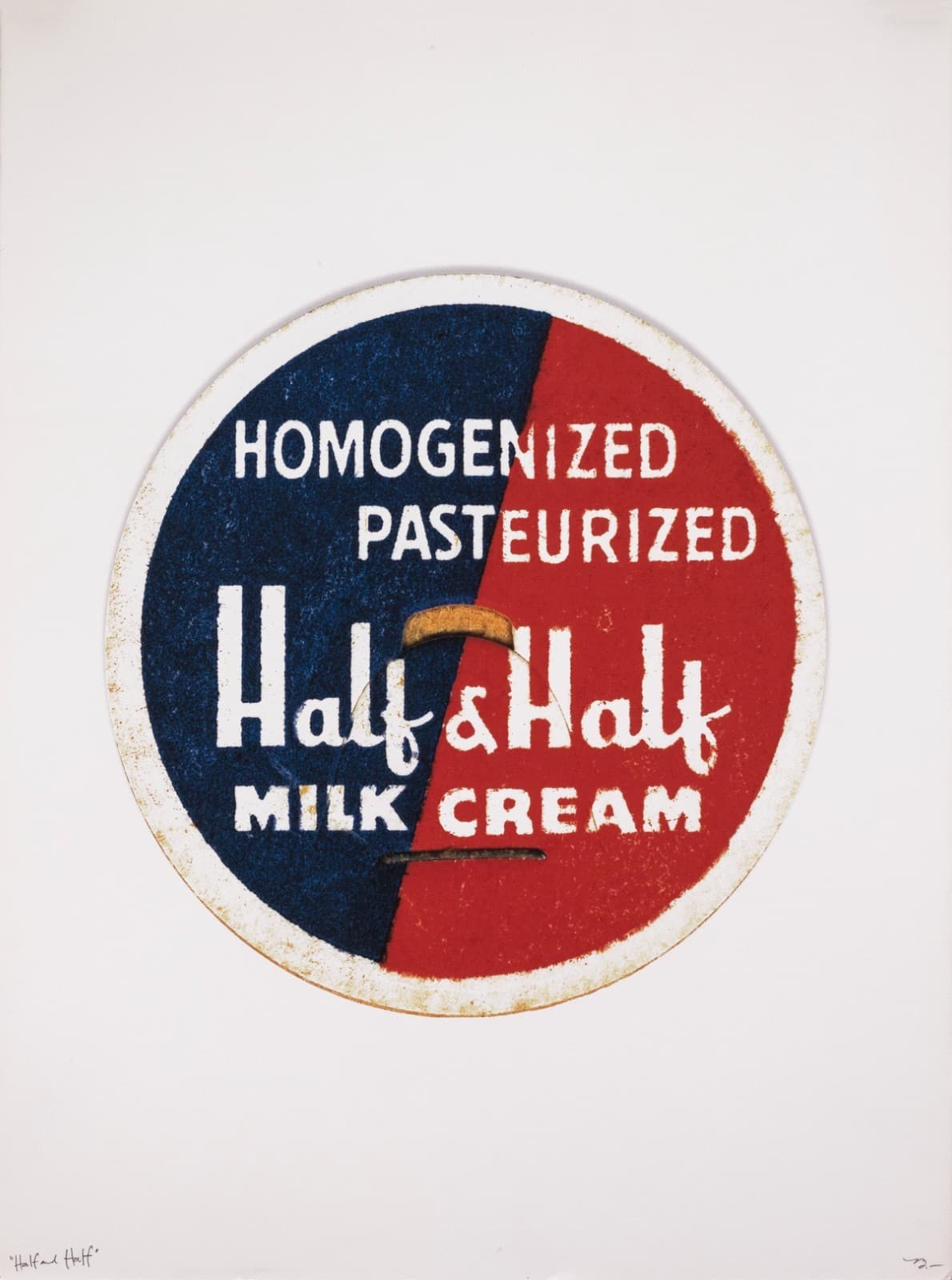 Barloga Studios - Vintage Milk Caps Signed Pair of Contemporary Graphic Prints - Thumbnail 2