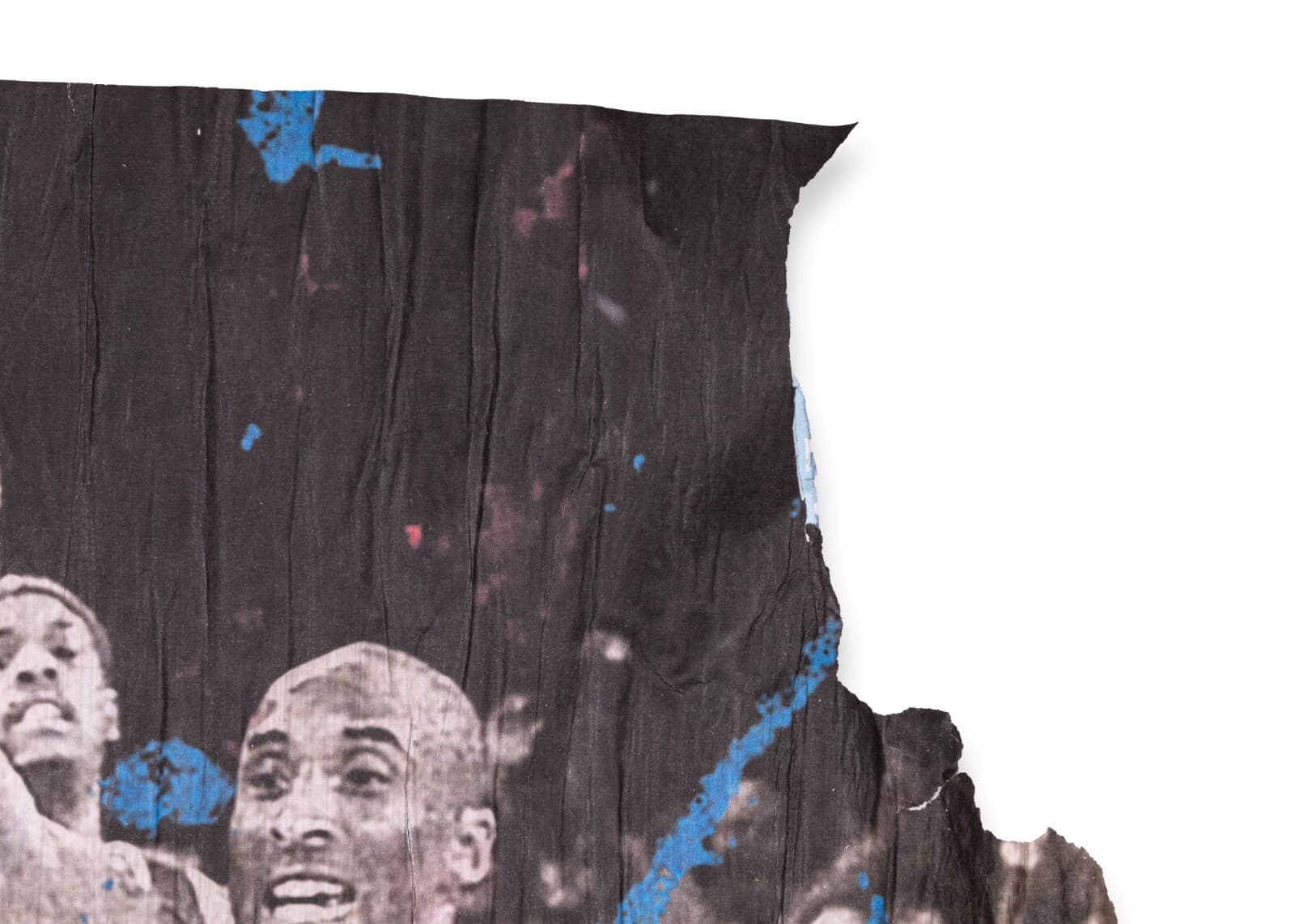 Mr Brainwash Thierry Guetta Kobe Bryant De-Fence! from Kobe Mural in LA, CA 2020 - Thumbnail 4