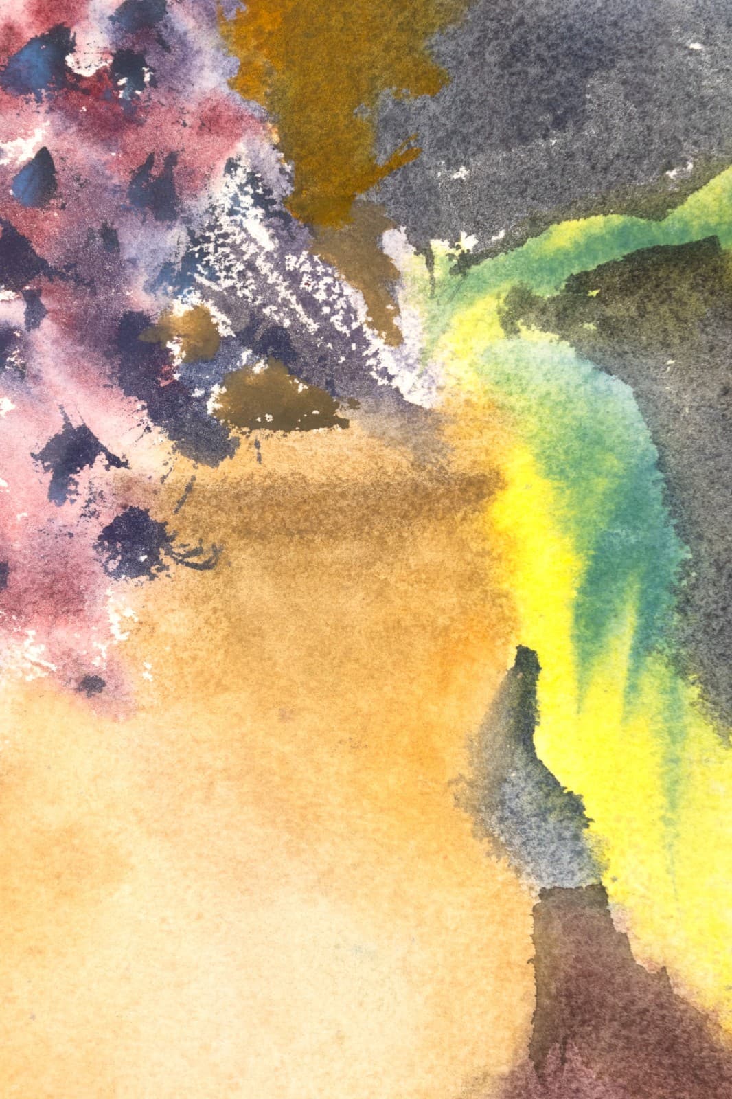 Chuck Bouras - Untitled (Still Life) Signed Contemporary Watercolor - Thumbnail 7