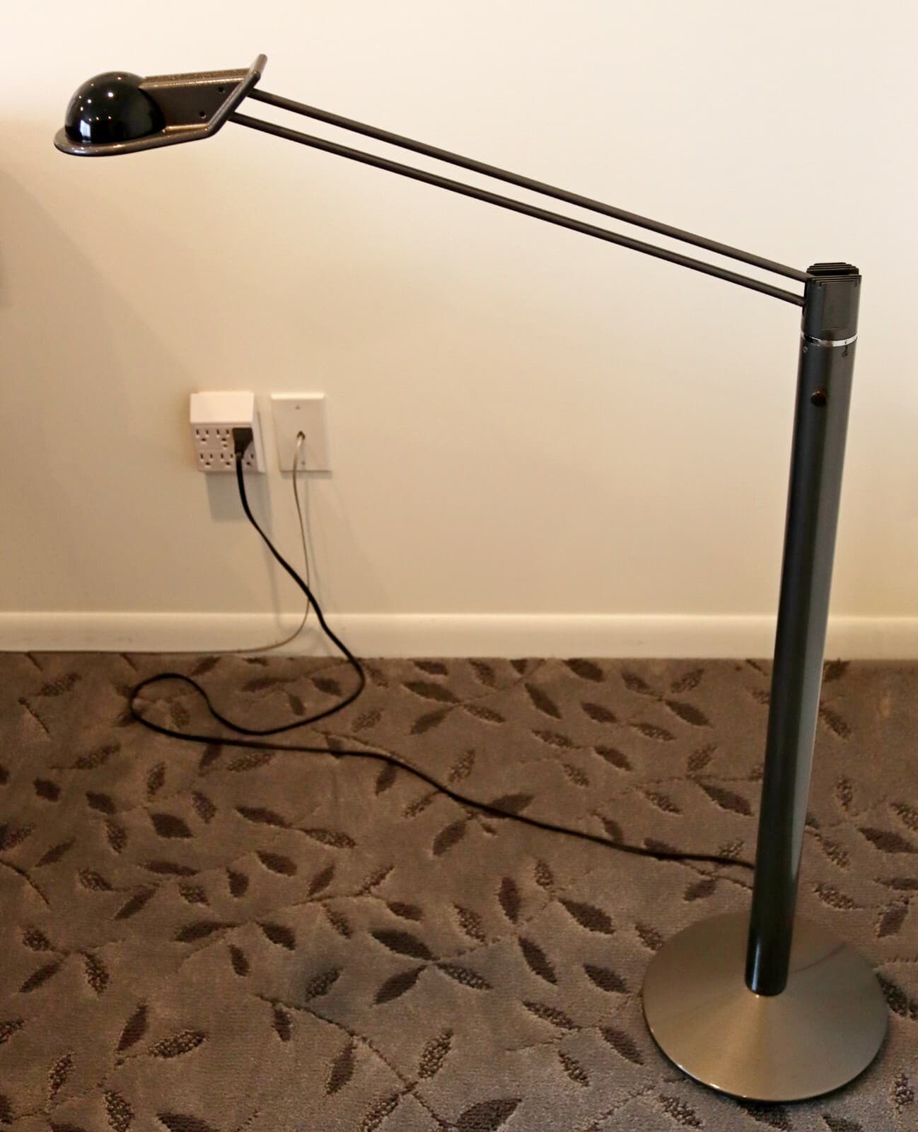 Mid Century Modern Metalarte Spain Metal Adjustable Reading Floor Lamp 1970s - Thumbnail 3