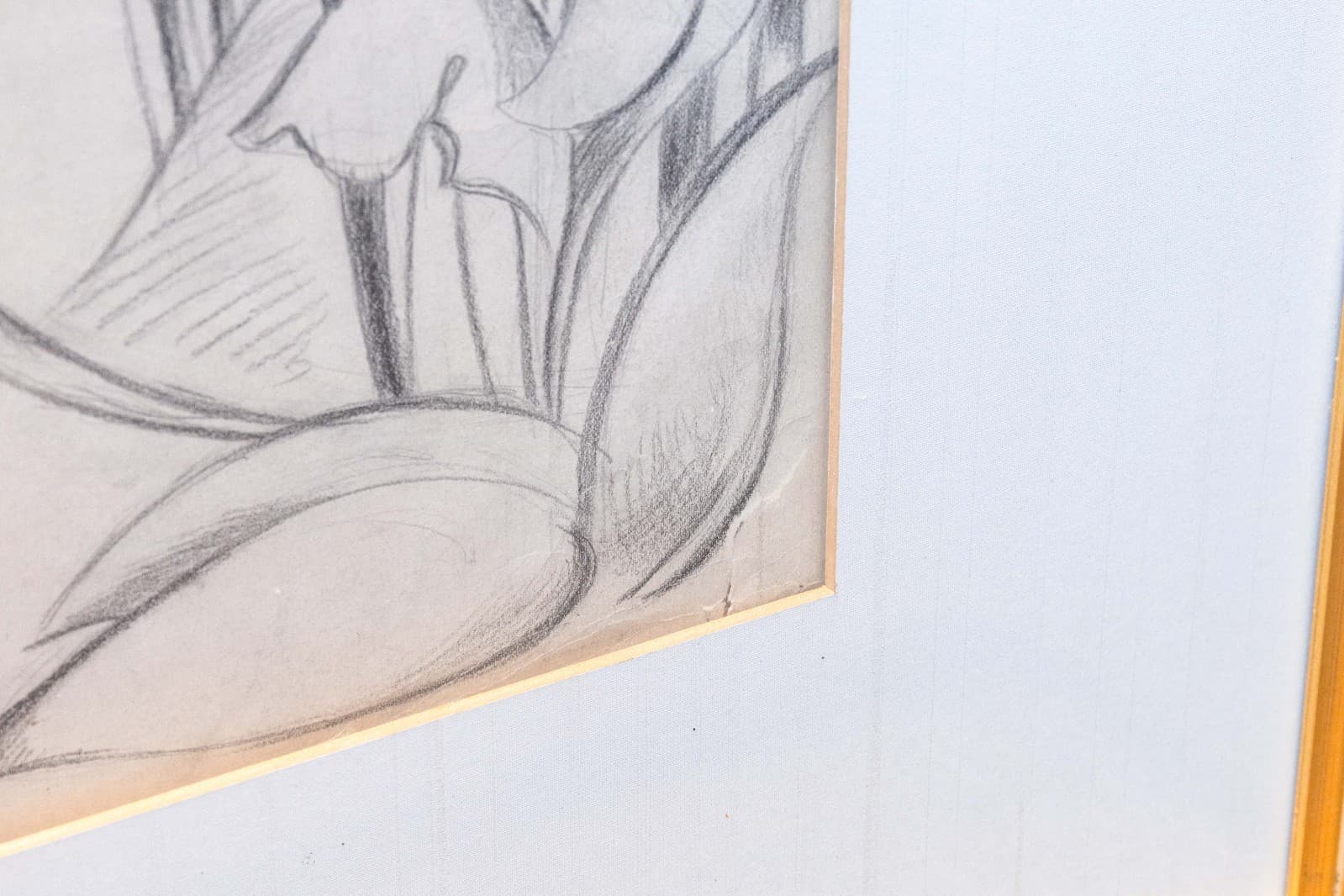 William Hentschel (1892–1962) – Untitled Figurative with Panthers Graphite - Thumbnail 5