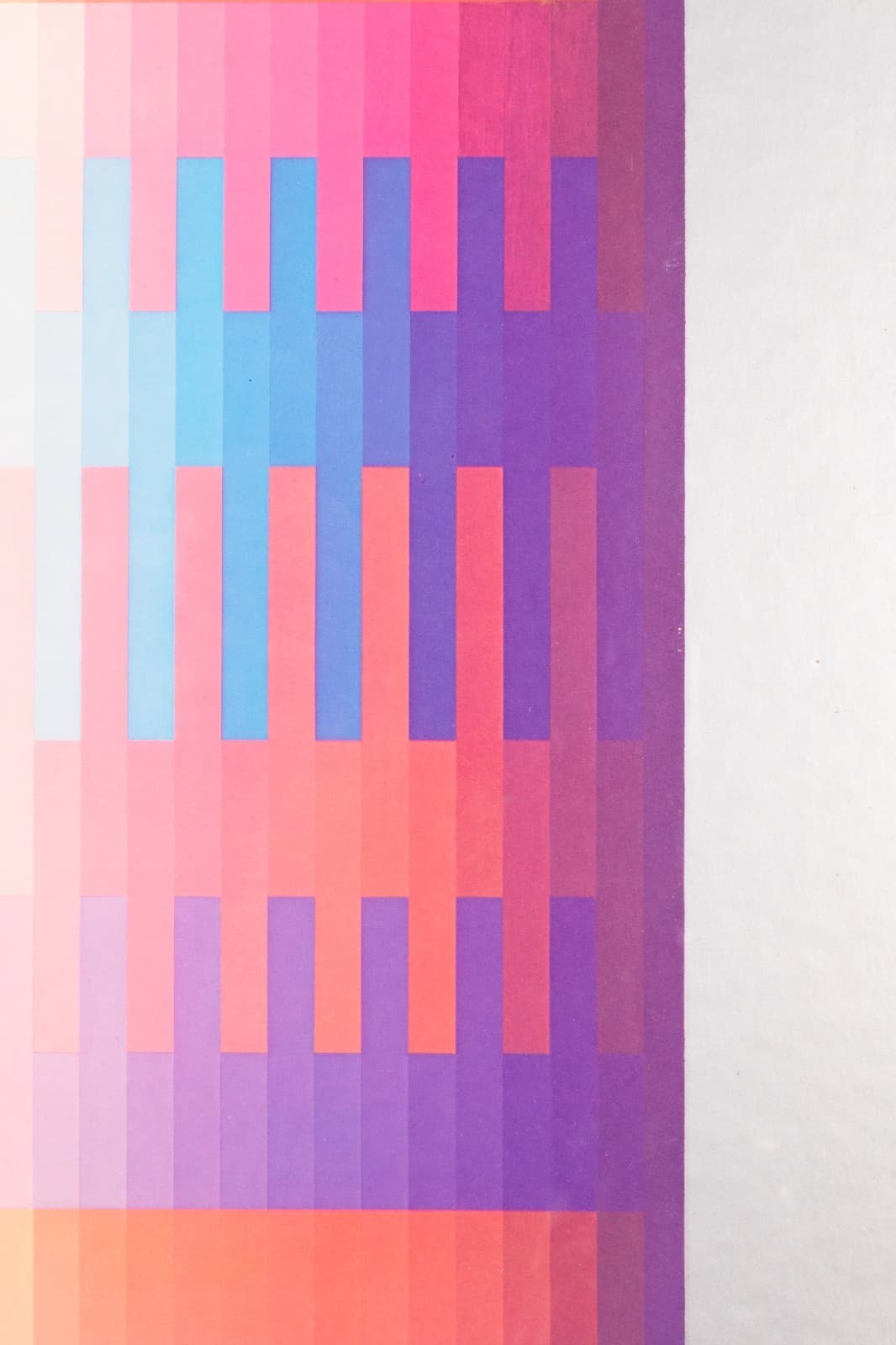 Yaacov Agam Circle Gallery SoHo Exhibition Poster 1980 Exhibition Poster - Thumbnail 5