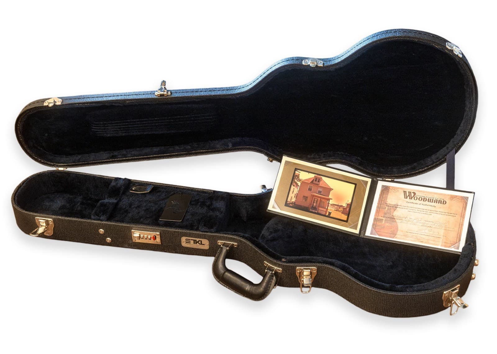 Woodward Custom Guitar Co.-Handcrafted Electric Guitar (Built 1910/Rebuilt 2017) - Thumbnail 2