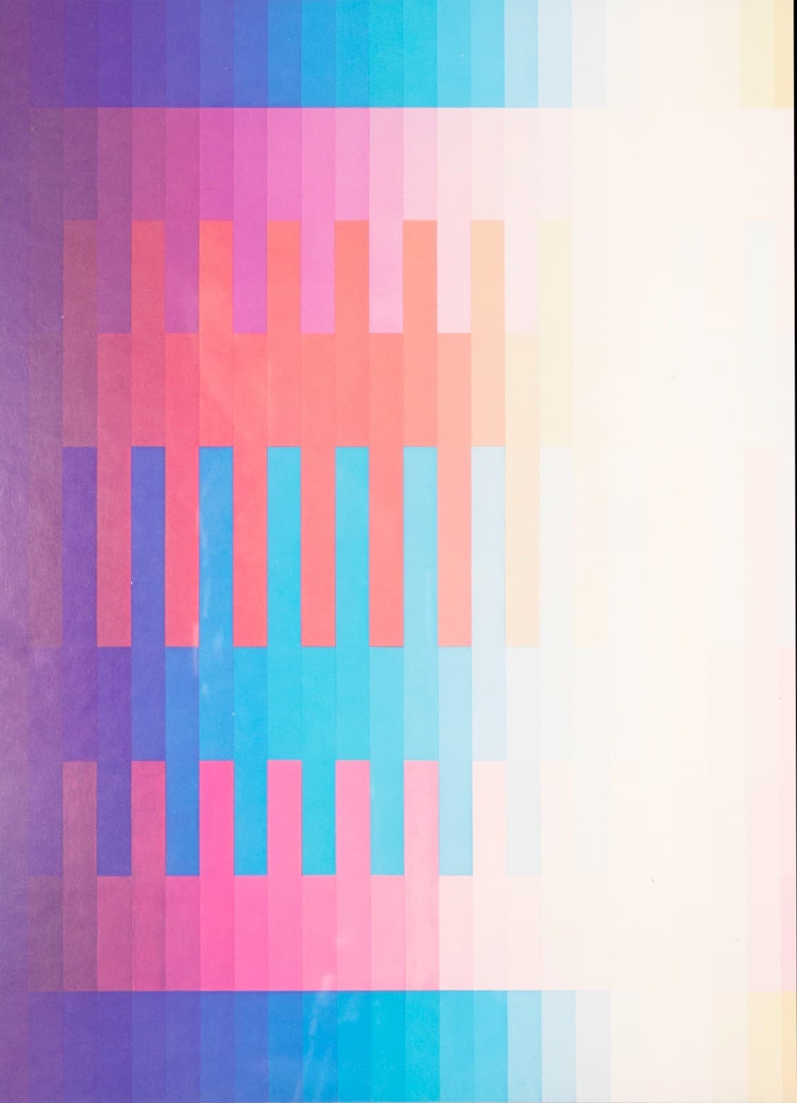 Yaacov Agam Circle Gallery SoHo Exhibition Poster 1980 Exhibition Poster - Thumbnail 3