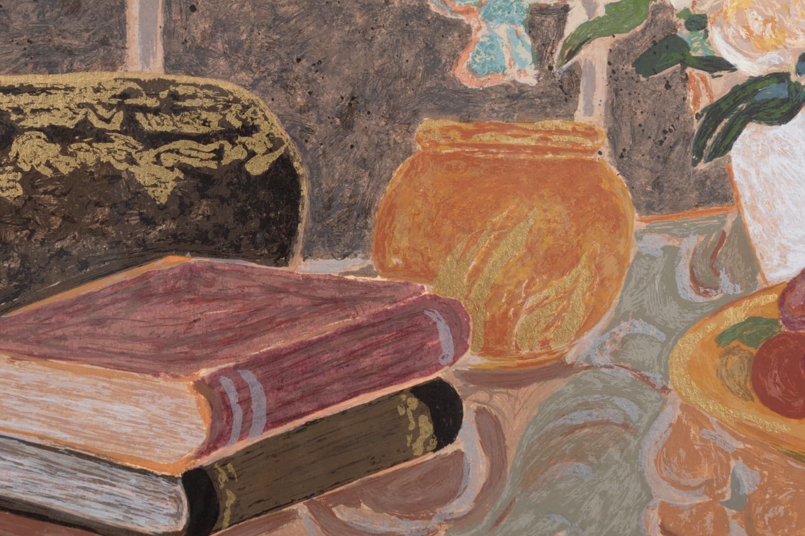 Ellen Gunn - Seasons End II, 1994 Signed Contemporary Serigraph on Paper 23/325 - Thumbnail 4