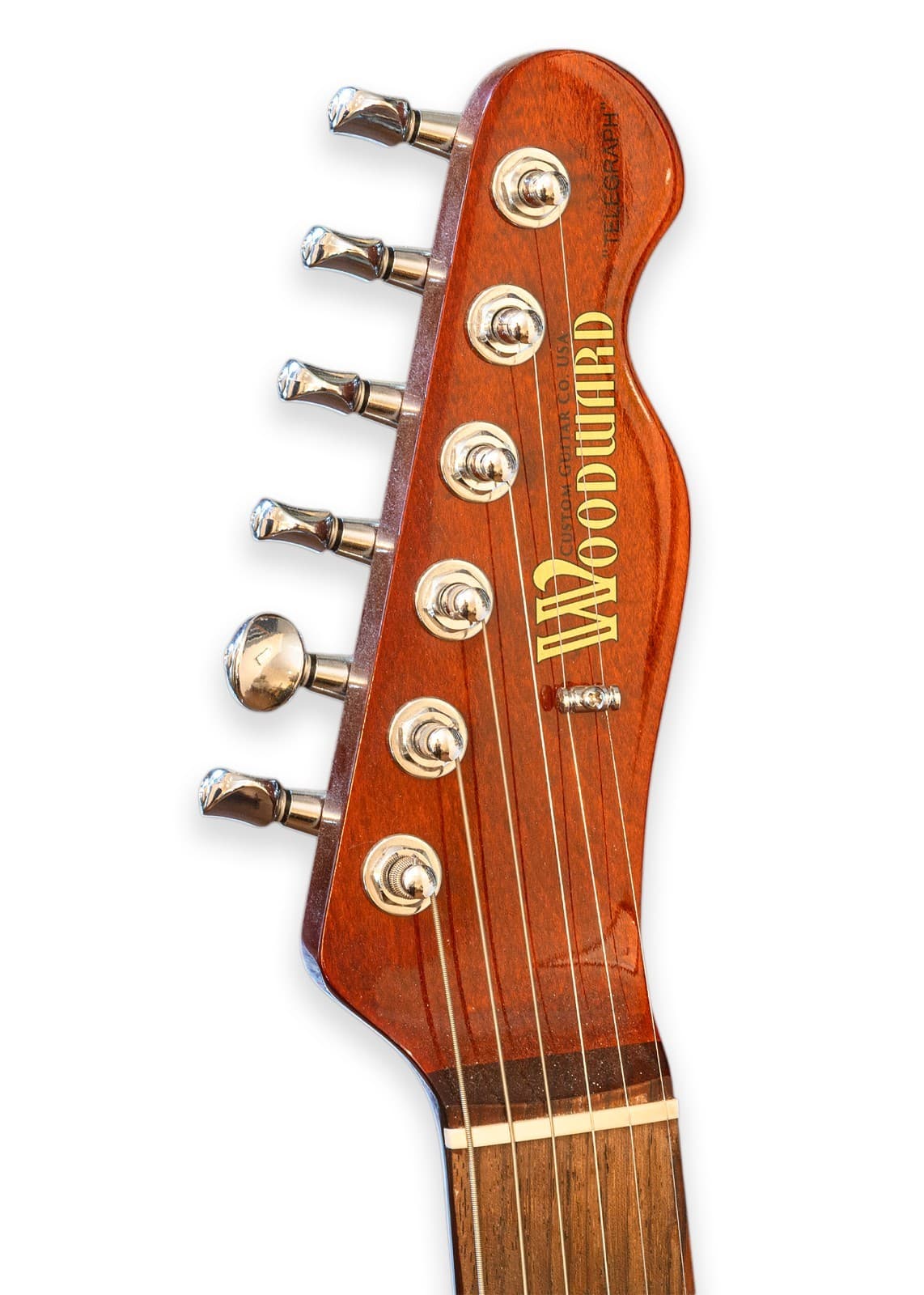 Woodward Custom Guitar Co.-Handcrafted Electric Guitar (Built 1910/Rebuilt 2017) - Thumbnail 3