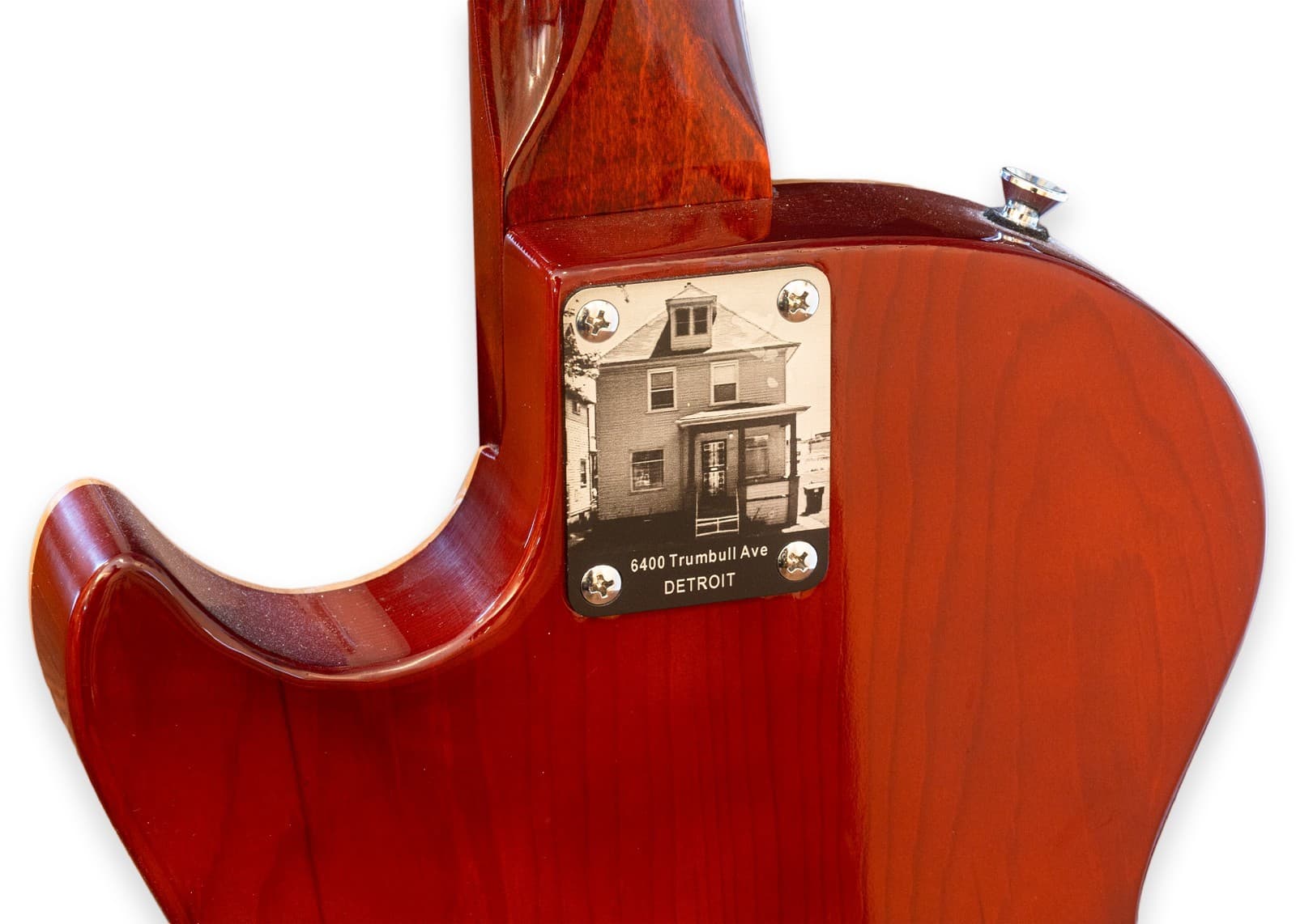 Woodward Custom Guitar Co.-Handcrafted Electric Guitar (Built 1910/Rebuilt 2017) - Thumbnail 8