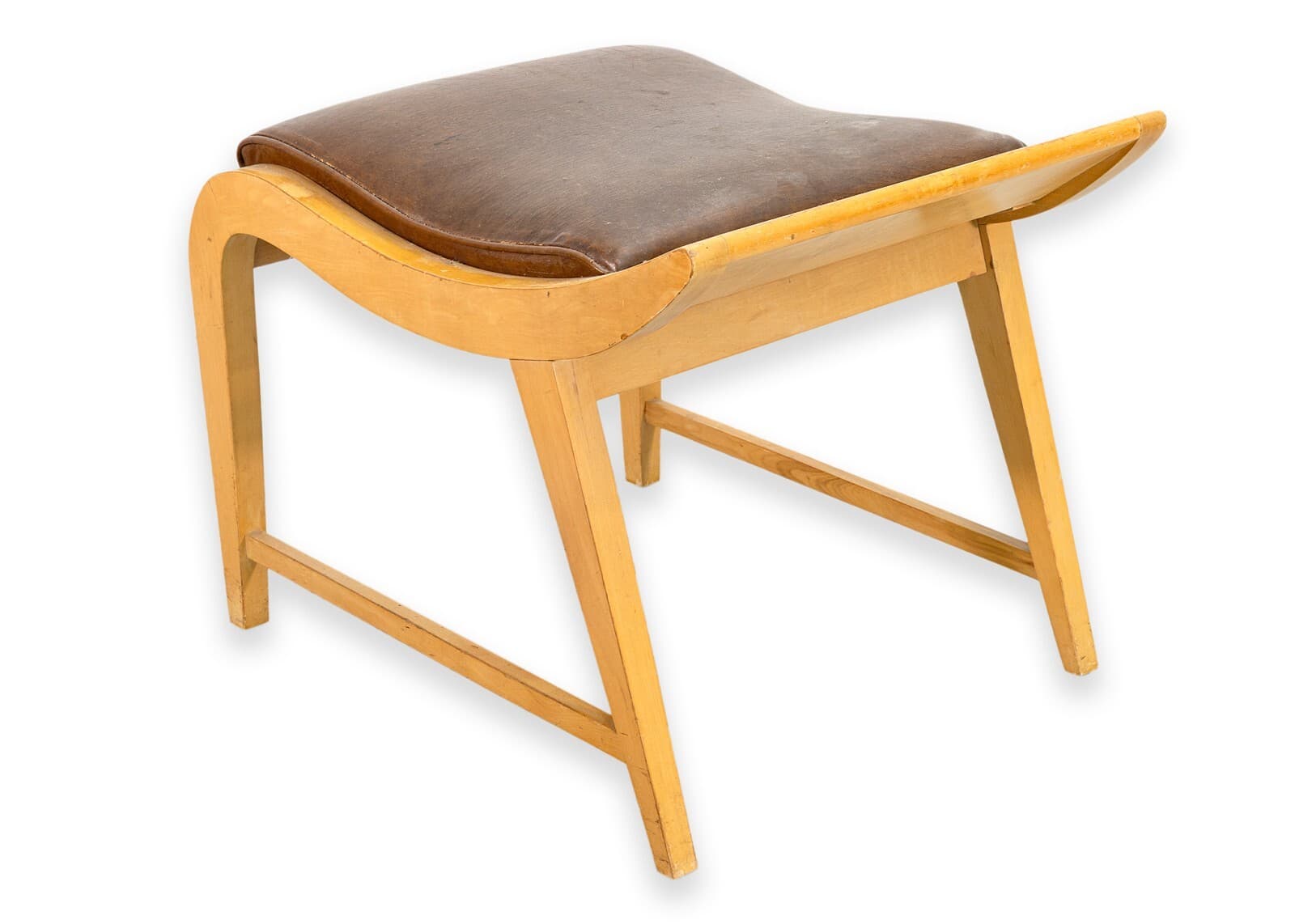 Gilbert Rohde for Herman Miller Model 3955 Vanity Stool 1935 Modern Design - Thumbnail 2