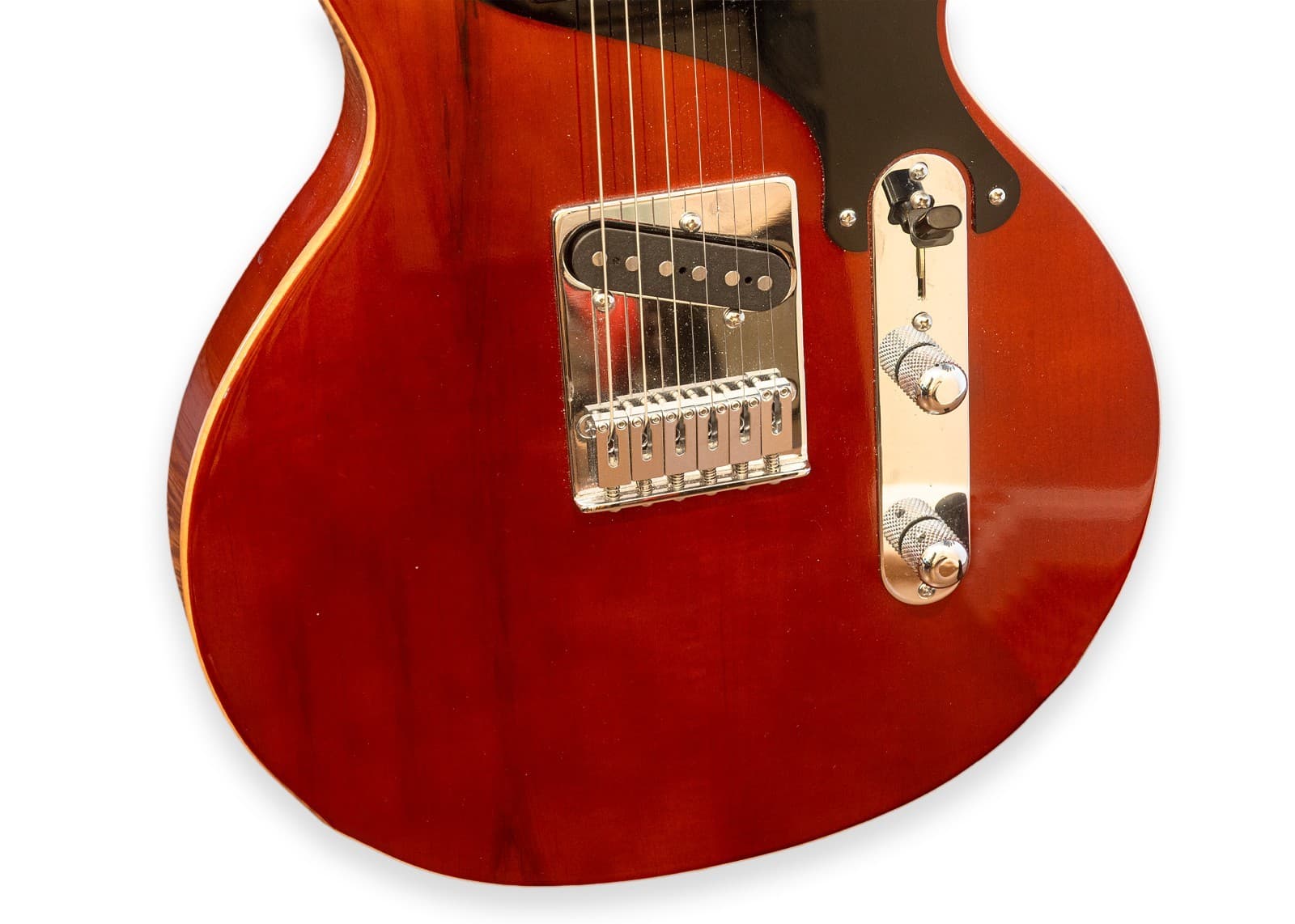 Woodward Custom Guitar Co.-Handcrafted Electric Guitar (Built 1910/Rebuilt 2017) - Thumbnail 6