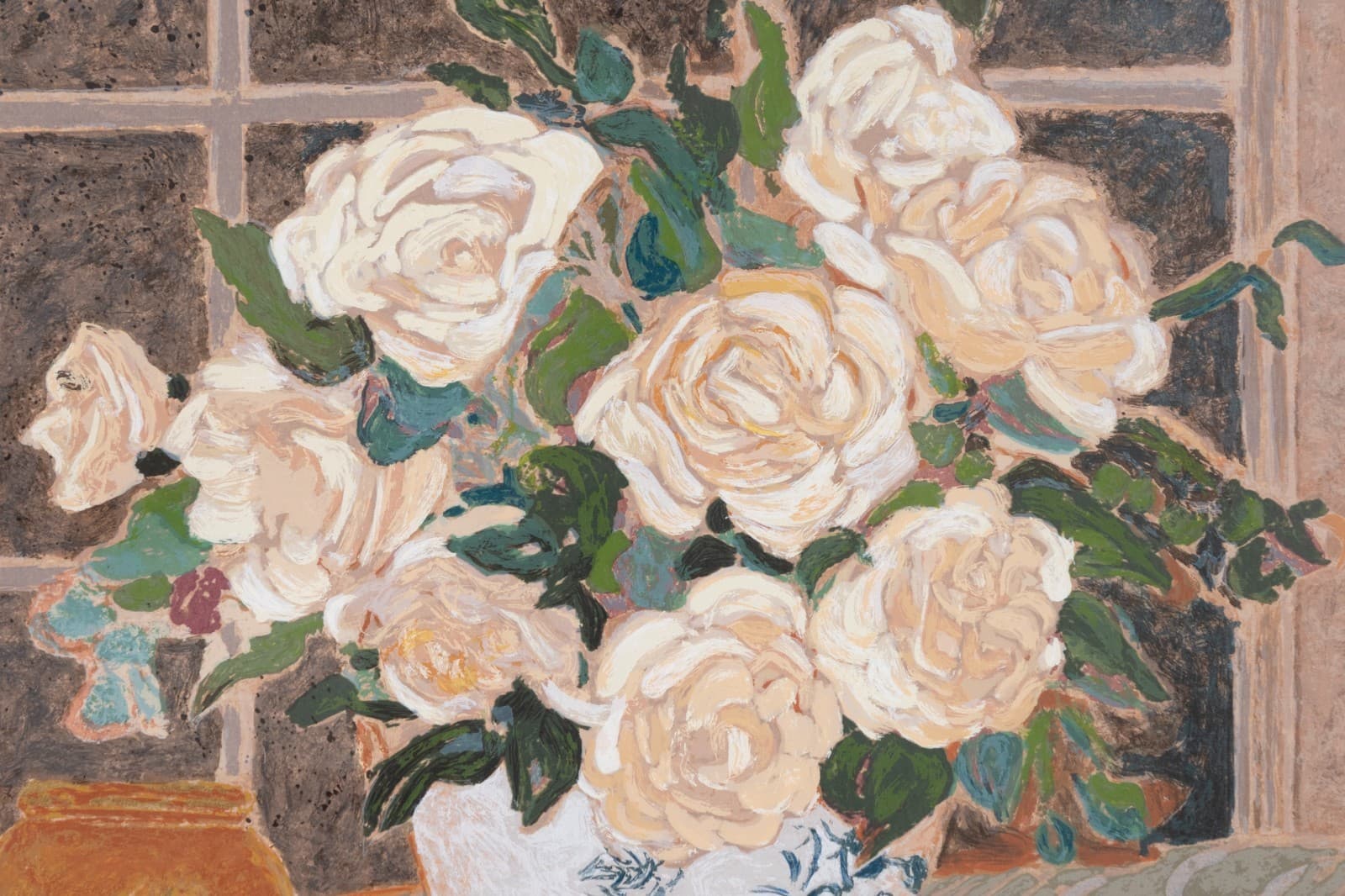 Ellen Gunn - Seasons End II, 1994 Signed Contemporary Serigraph on Paper 23/325 - Thumbnail 3