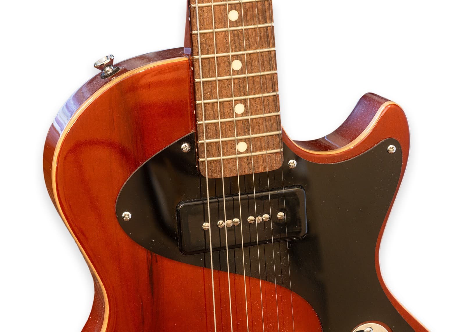 Woodward Custom Guitar Co.-Handcrafted Electric Guitar (Built 1910/Rebuilt 2017) - Thumbnail 5