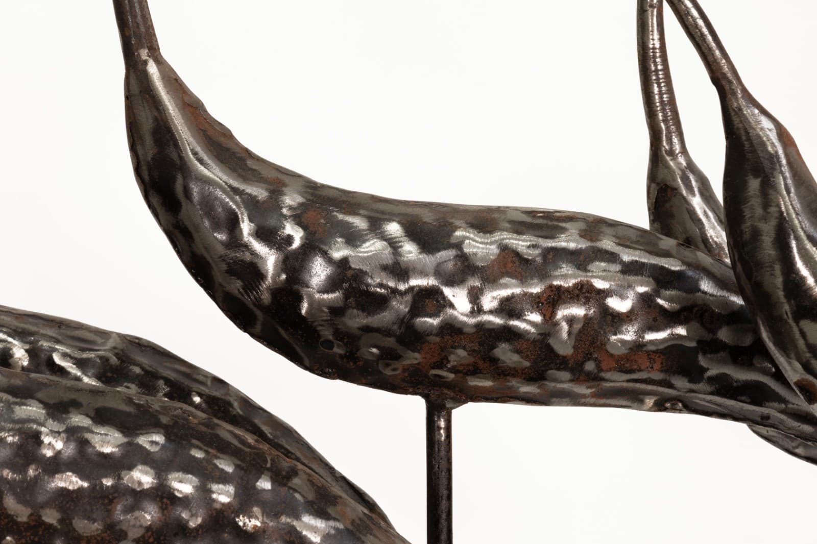 Joseph Famulari Metal Group Of Egrets Sculpture By Austin Productions - Thumbnail 5