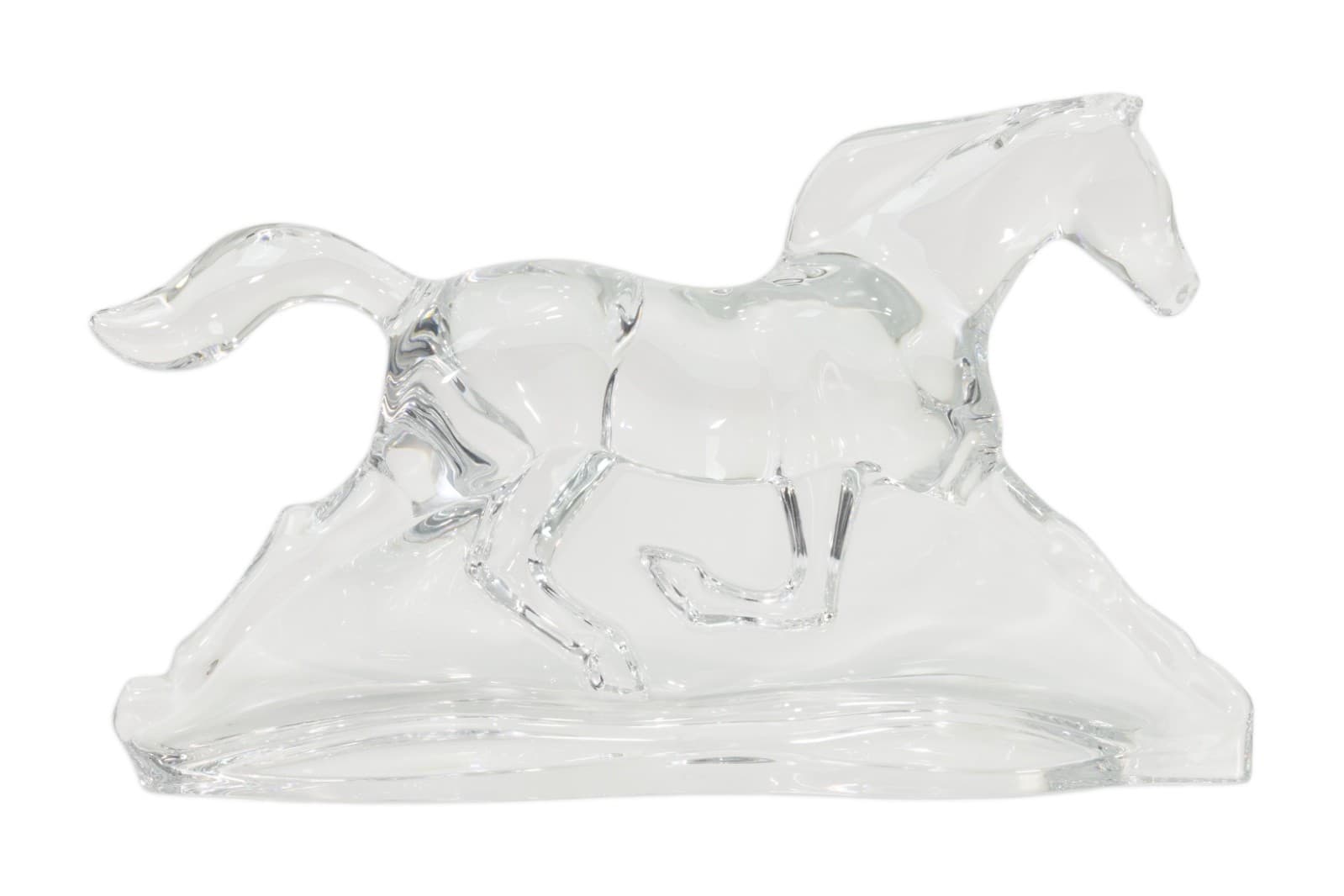 Apollon Troika Galloping Horse in Clear Crystal For Baccarat, 1996 - Thumbnail 2