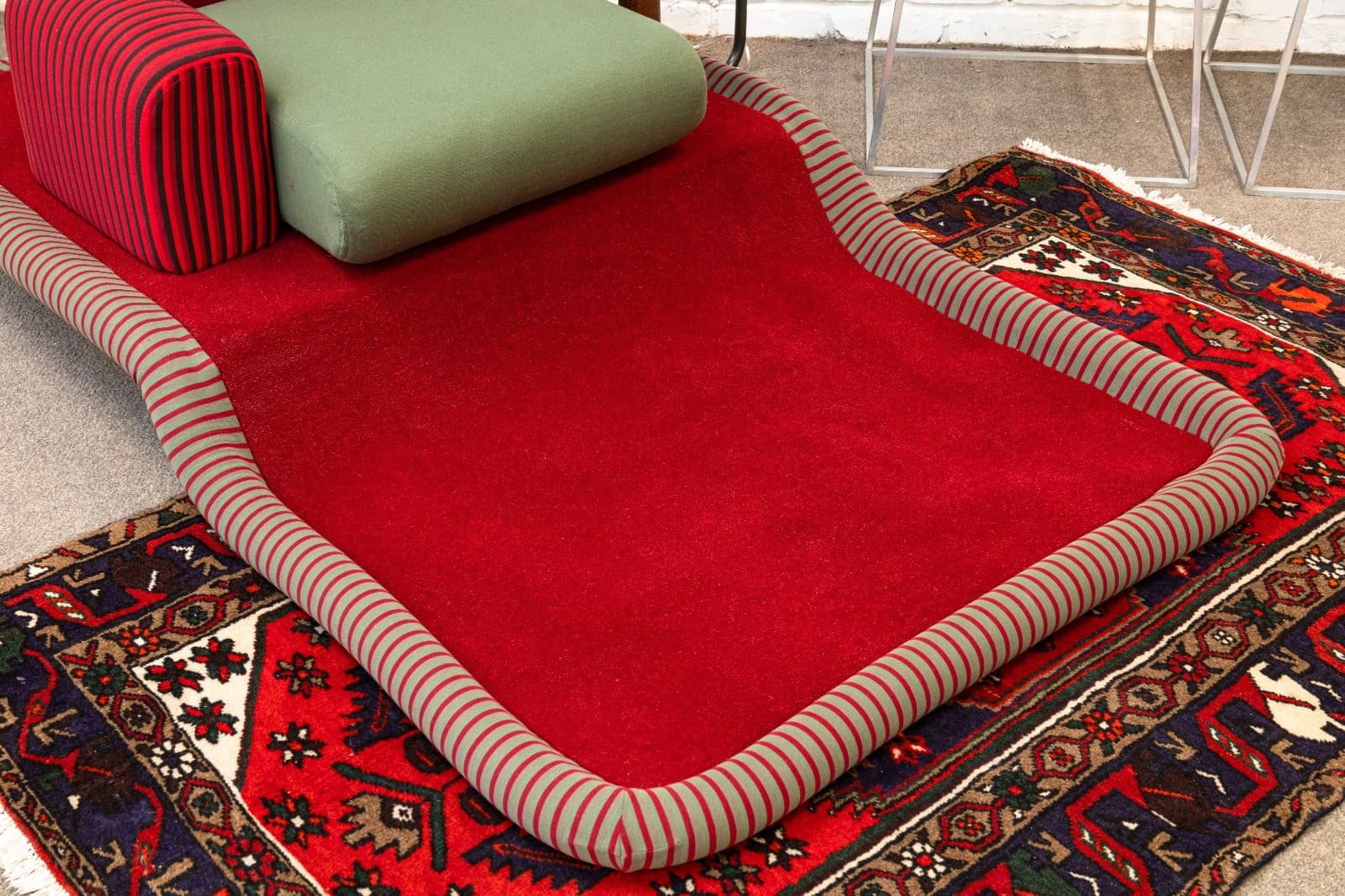 Ettore Sottsass Tappeto Volante Flying Carpet Chair Bedding Brevetti Italy 1972 - Thumbnail 4