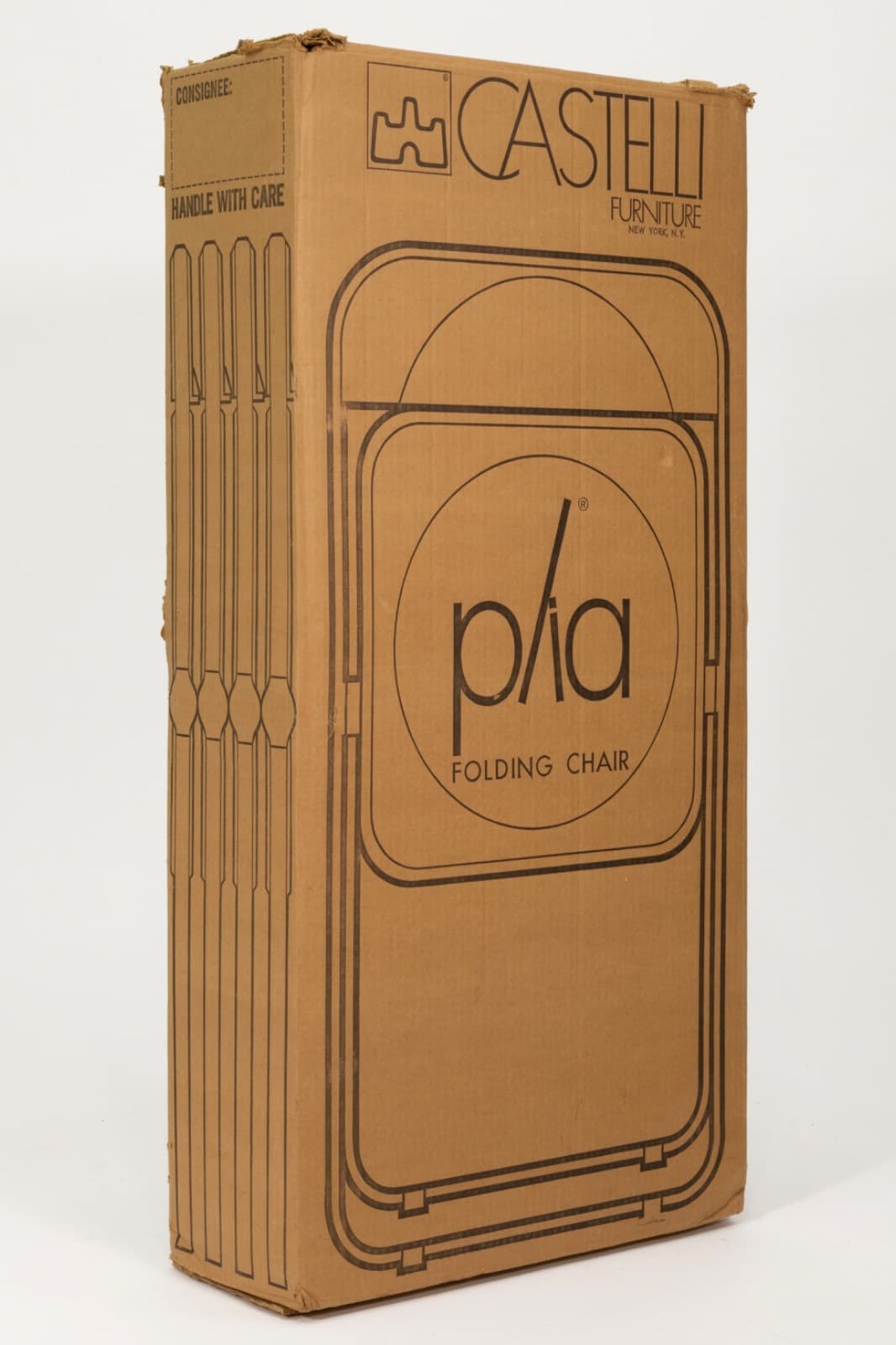 Set Of 4 Pila Folding Lucite Chairs By Piretti For Castelli With Original Box - Thumbnail 9