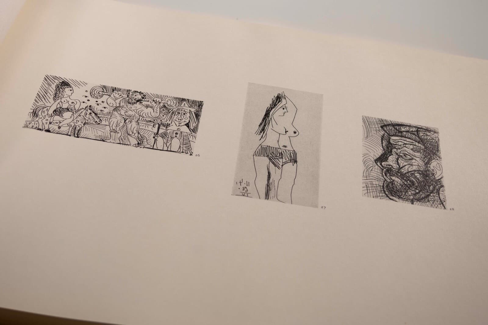 Pablo Picasso 347 Series Volume I & II Books in Clamshell Box 1970 1st Edition - Thumbnail 10