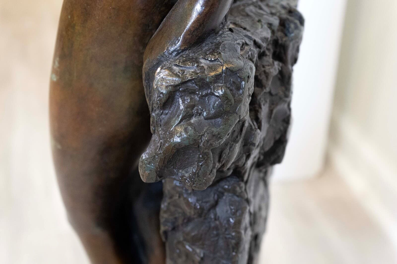 Art Deco Nouveau Modern Female Nude Bronze Decorative Figurative Sculpture - Thumbnail 8