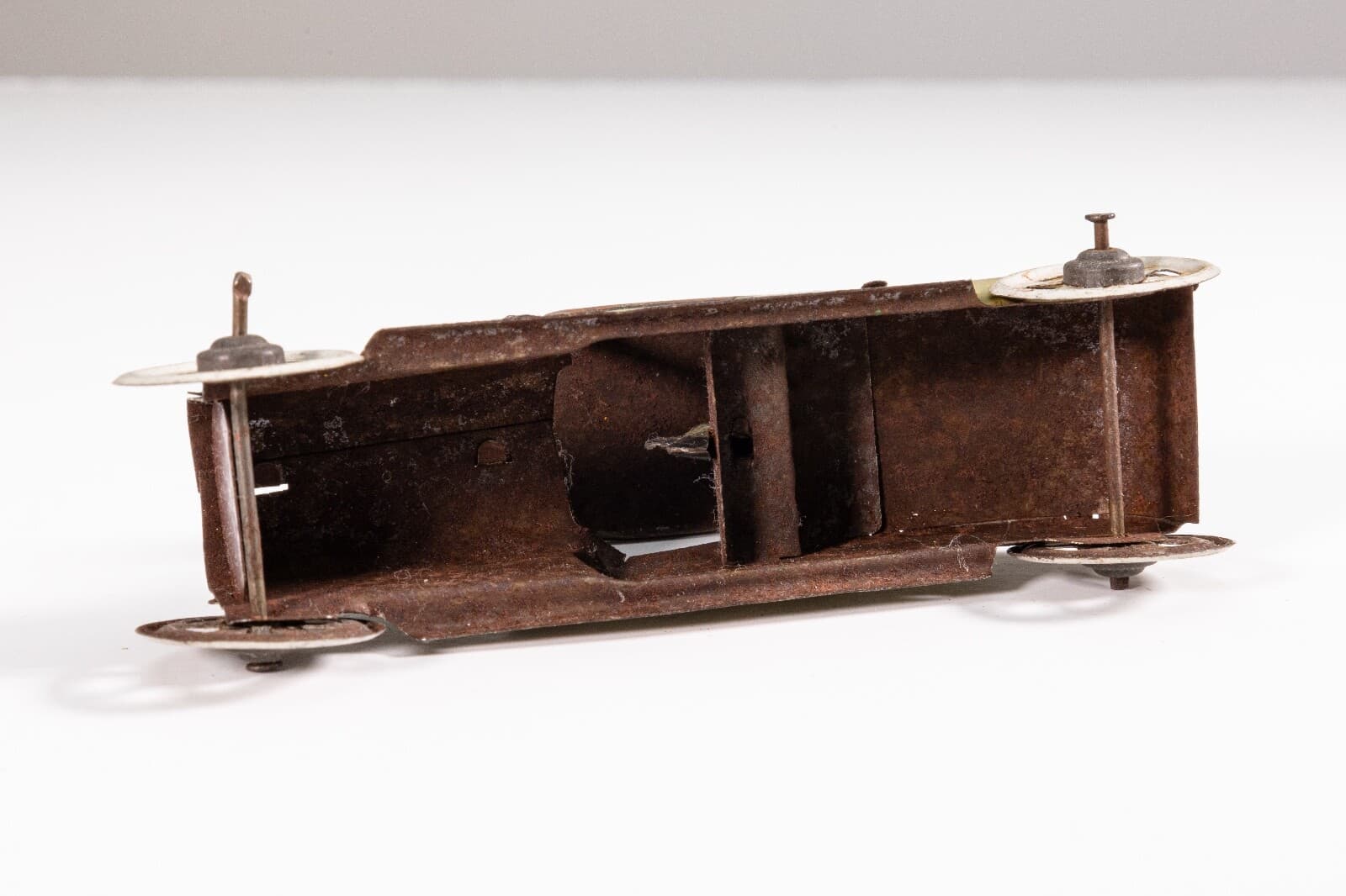 Georg Fisher Penny Car No. 321 Windup Clockwork Antique Lithograph Tinplate Toy - Thumbnail 7