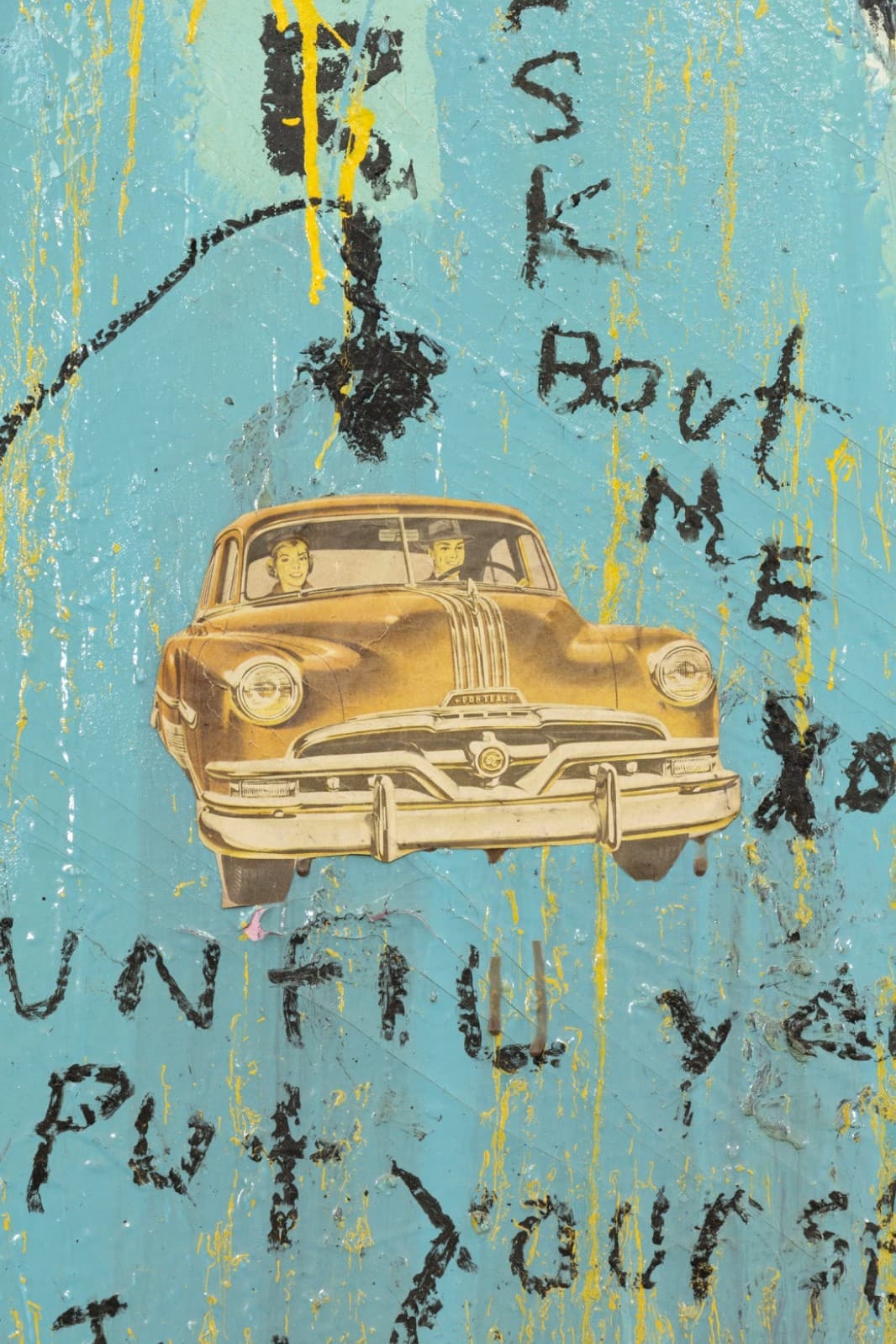 Jim Stella, Bad Thing Acrylic on Canvas Contemporary Street Art Painting Detroit - Thumbnail 5