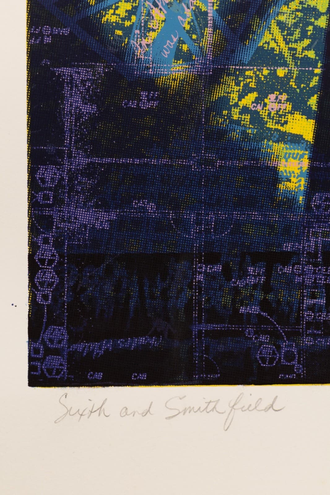 Judith Lipnik Perlow Column Series (Large II) 2003 Signed Serigraph on Paper - Thumbnail 4