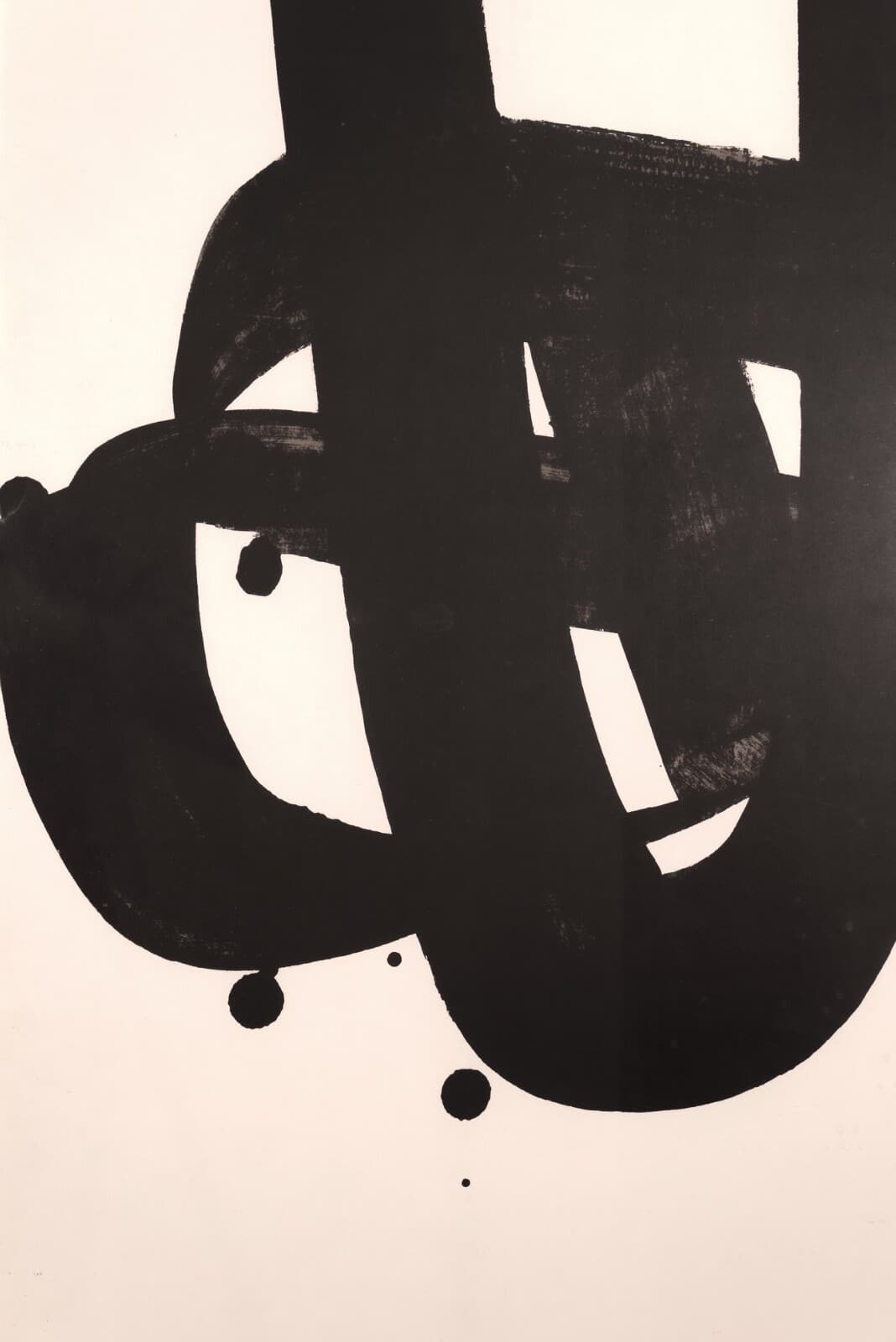 Pierre Soulages Olympische Spiele München 1972 Vintage Exhibition Poster Framed - Thumbnail 7
