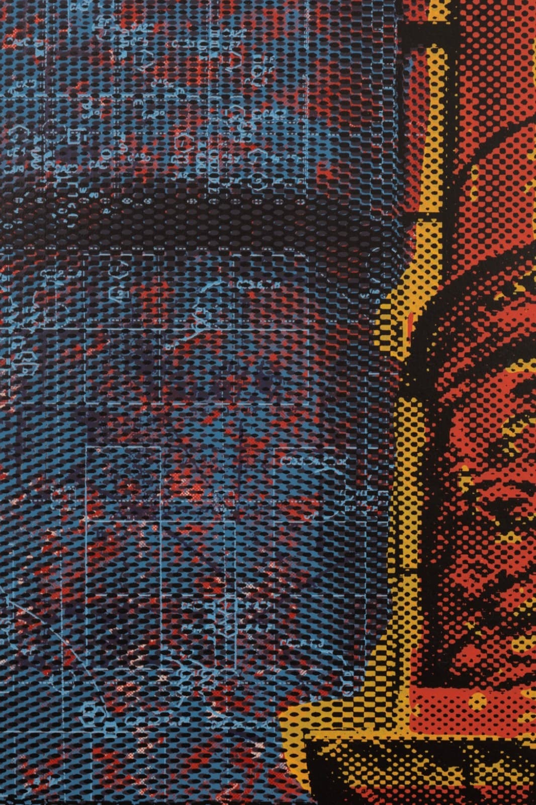 Judith Lipnik Perlow Column Series VIII 2003 Signed Serigraph in Colors on Paper - Thumbnail 3