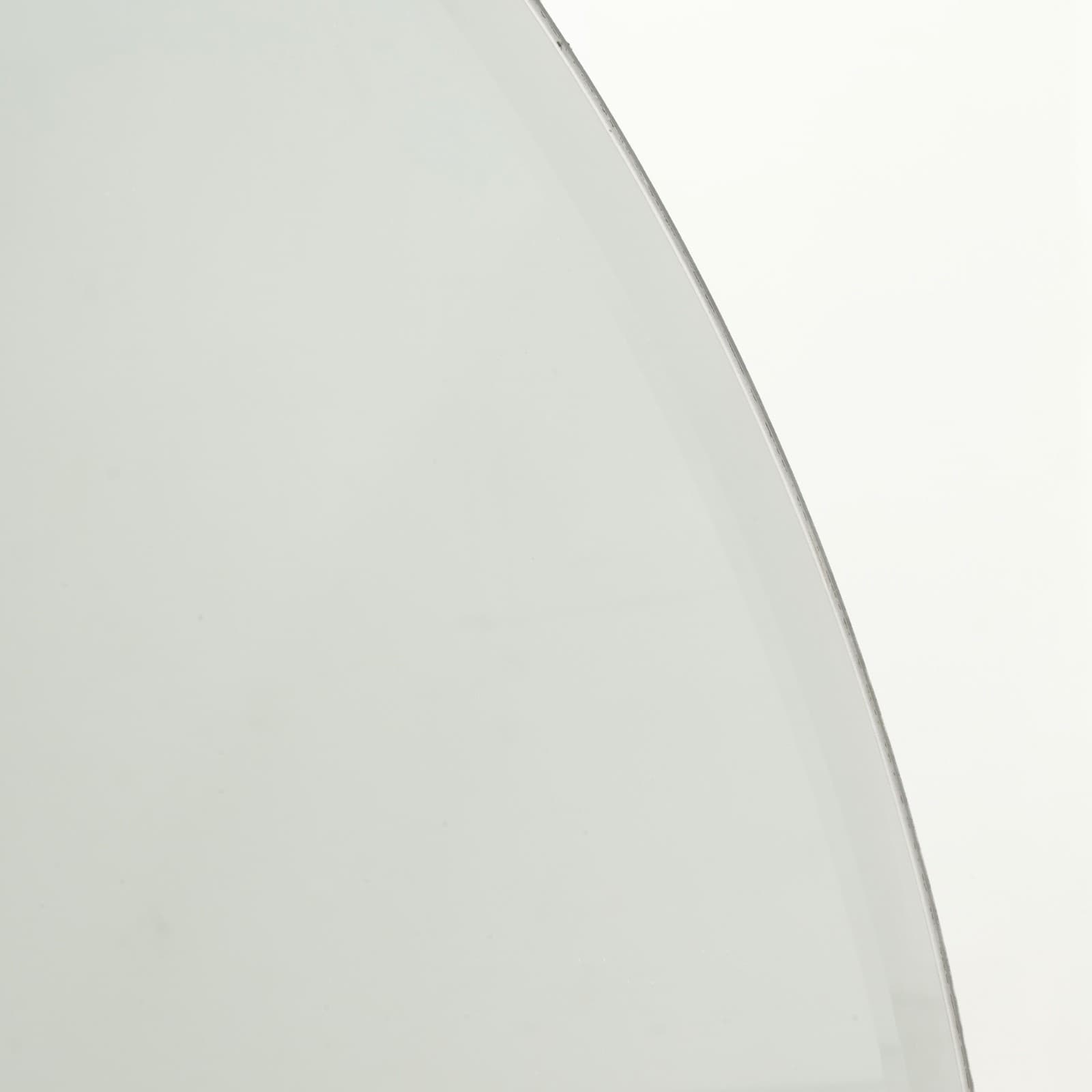 Milo Baughman For Thayer Coggin Round Gold Accent Hanging Mirror - Thumbnail 4