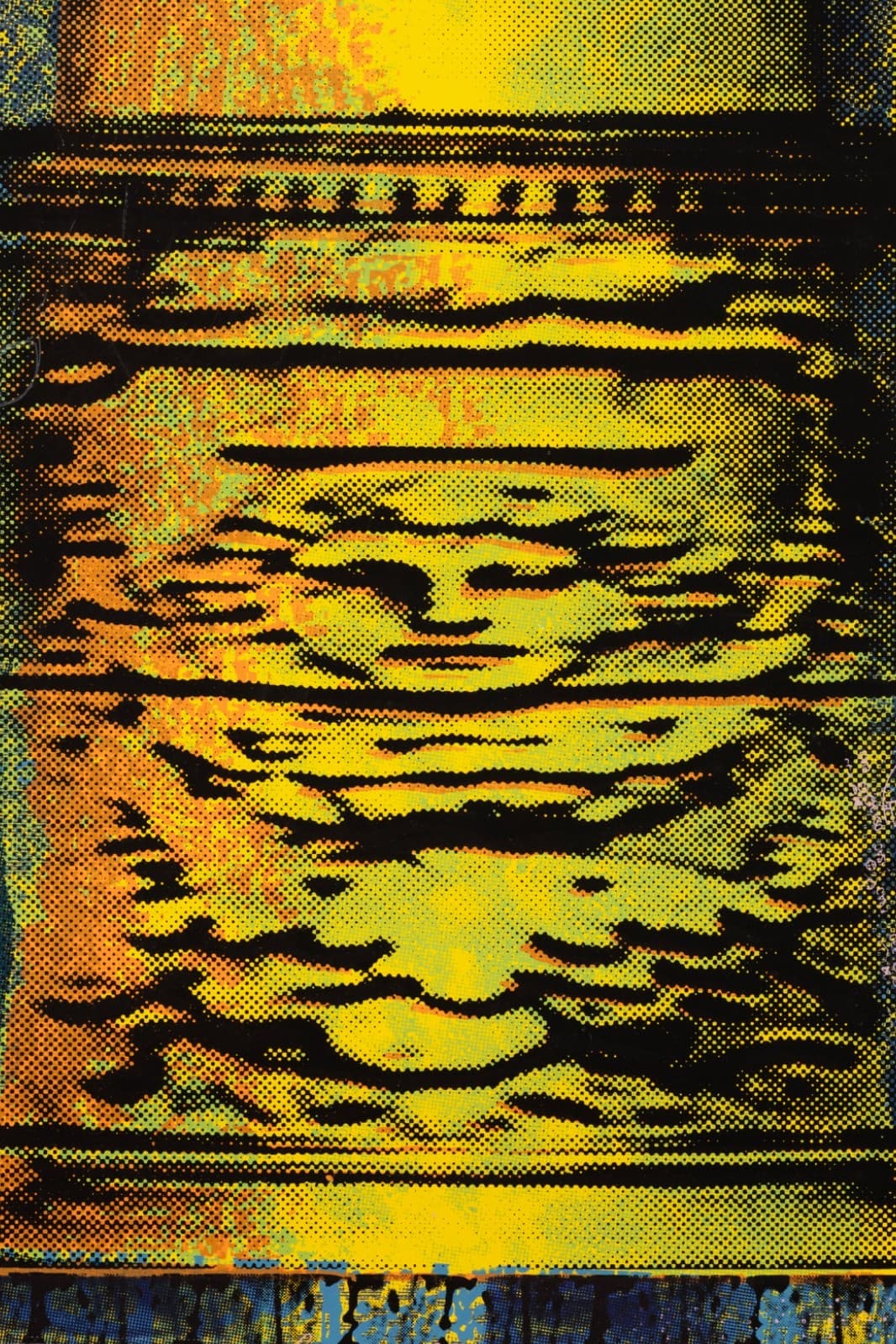 Judith Lipnik Perlow Column Series (Large II) 2003 Signed Serigraph on Paper - Thumbnail 3