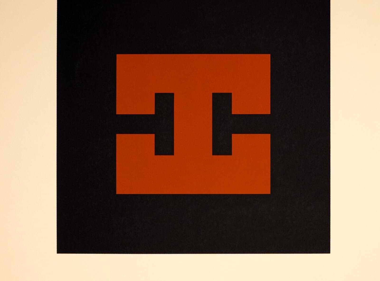 Stephen Edlich Recent Sculpture (Tan) Lithographic Exhibition Poster UF 1973 - Thumbnail 3