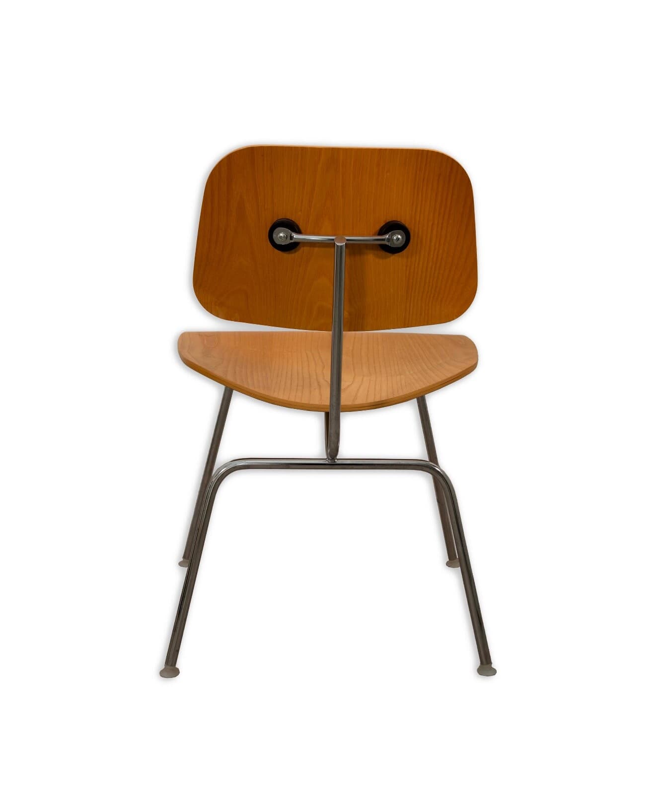 Eames for Herman Miller DCM Plywood and Chrome Chair Mid Century Modern - Thumbnail 4