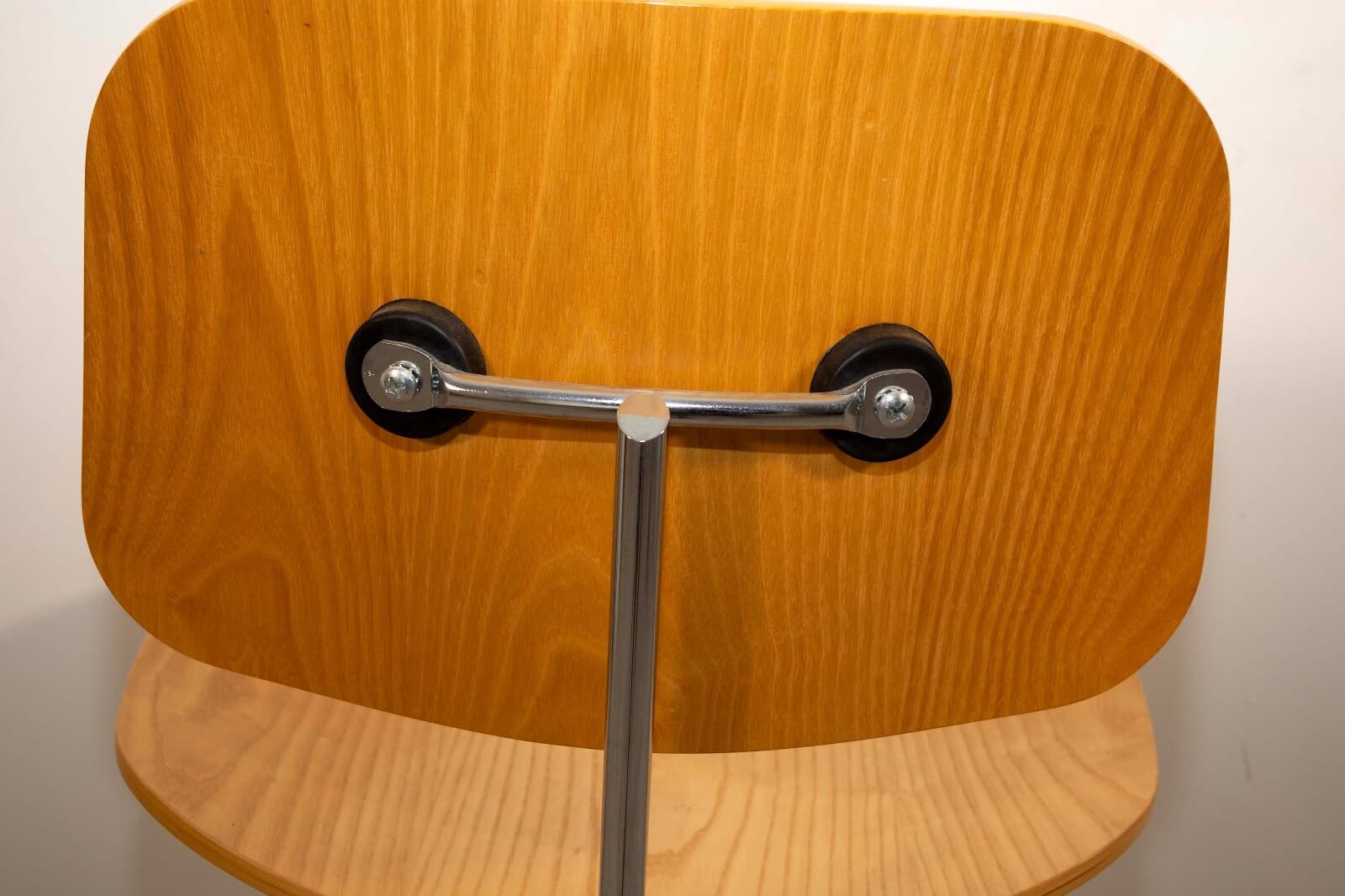 Eames for Herman Miller DCM Plywood and Chrome Chair Mid Century Modern - Thumbnail 5