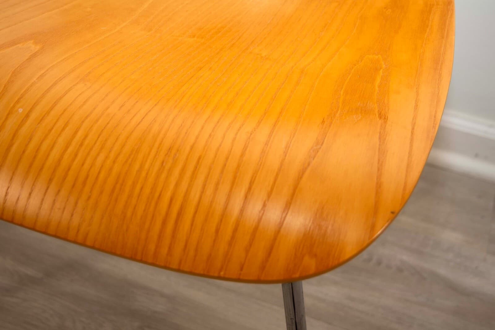 Eames for Herman Miller DCM Plywood and Chrome Chair Mid Century Modern - Thumbnail 7