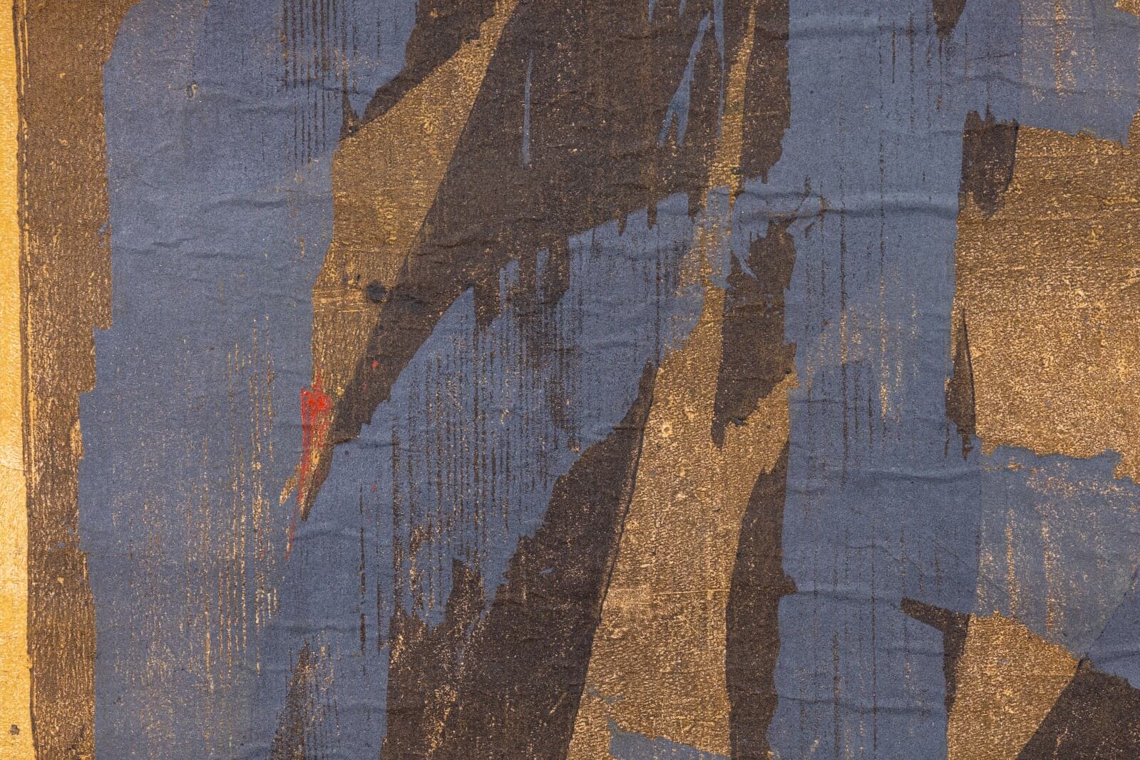 Adja Yunkers Goteborgs Konstmuseum Modern Lithographic Hanging Exhibition Poster - Thumbnail 4