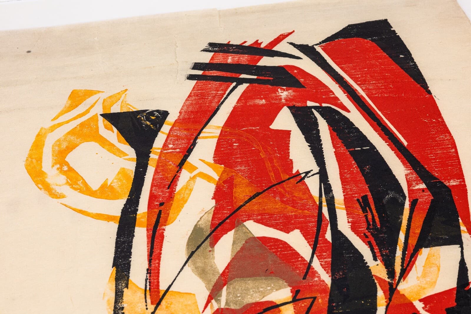 Adja Yunkers The Zwemmer Gallery Modern Lithographic Hanging Exhibition Poster - Thumbnail 2