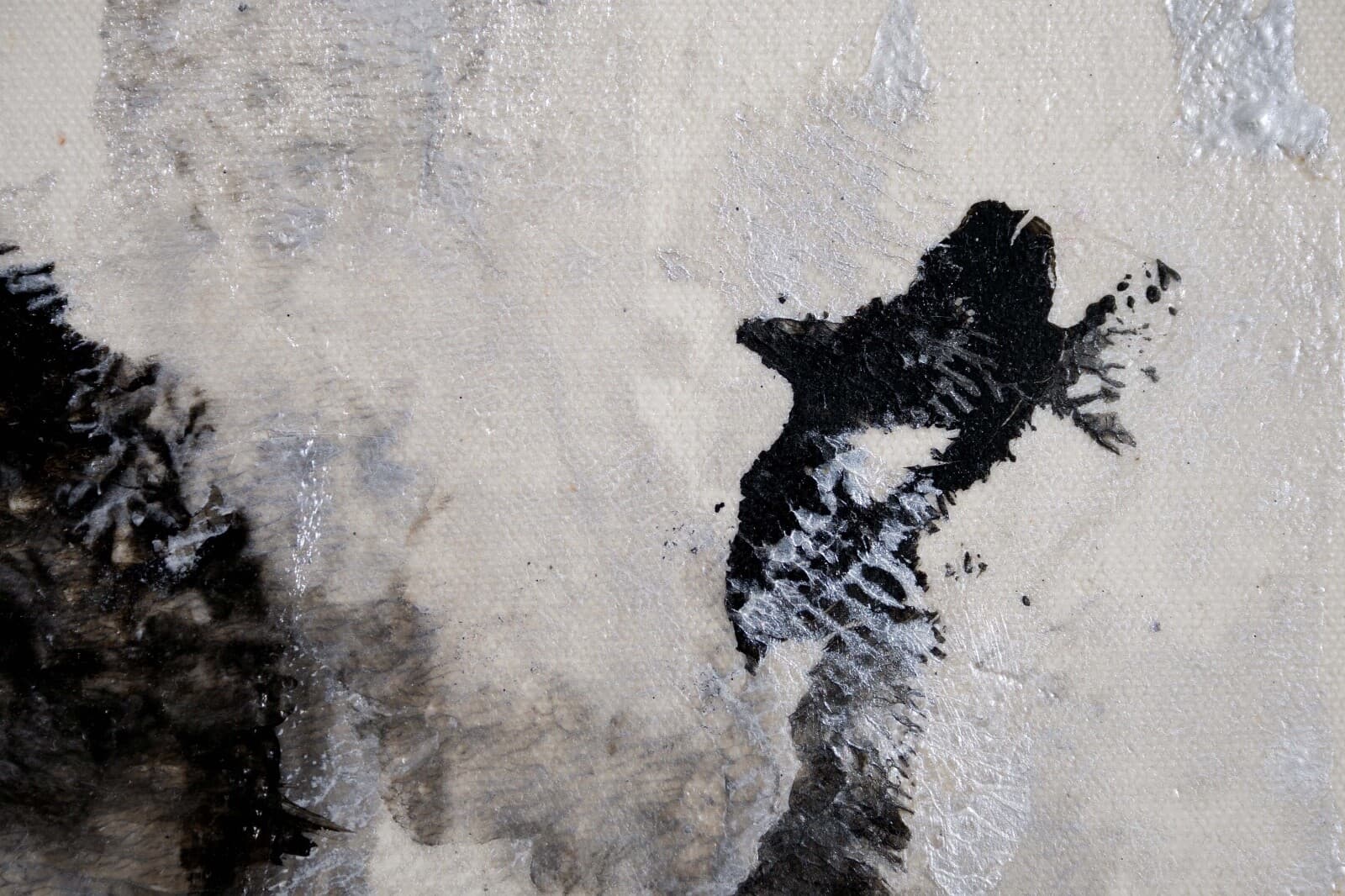 John Beardman Untitled (Silver Vertical) Contemporary Abstract Expression - Thumbnail 5