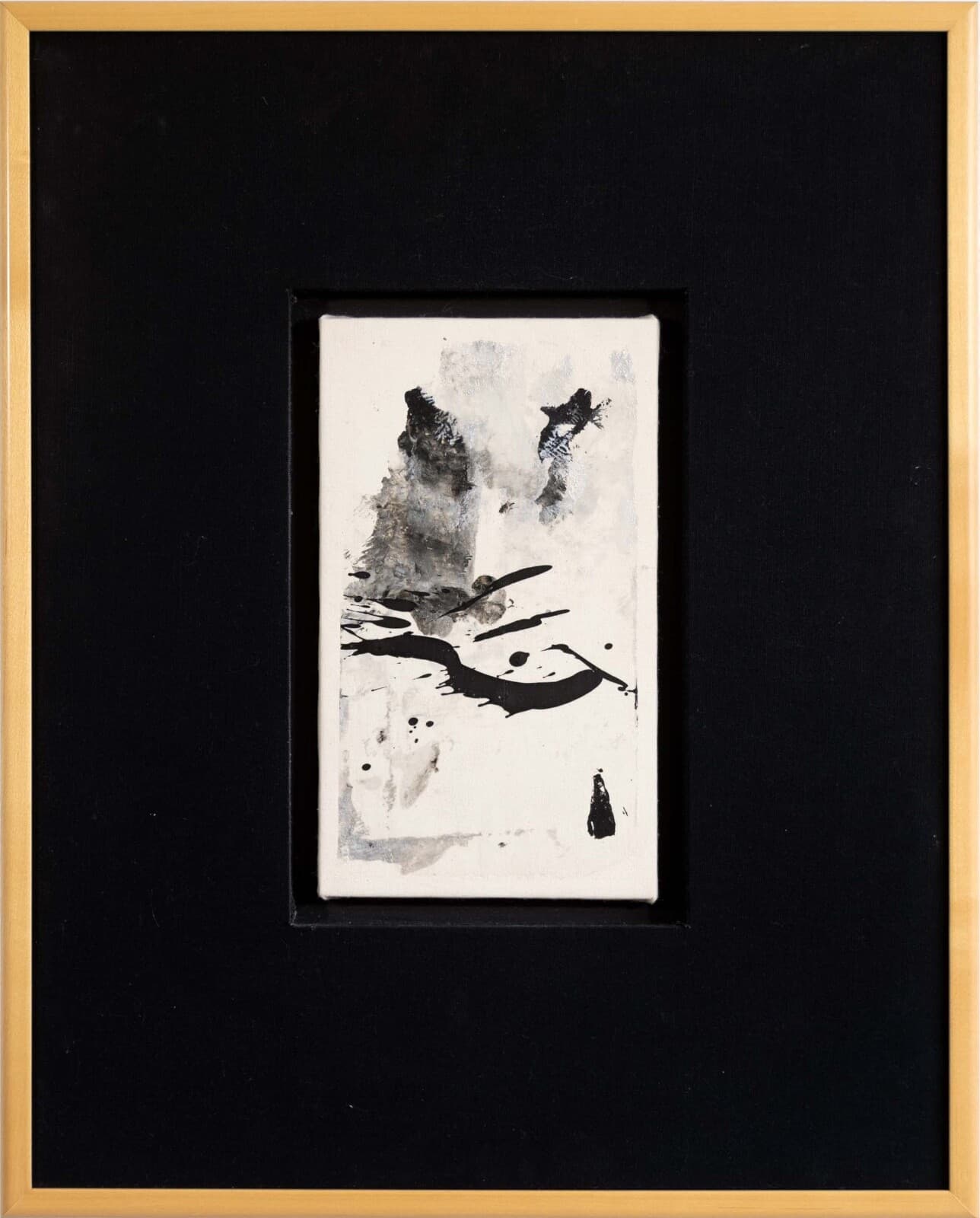 John Beardman Untitled (Silver Vertical) Contemporary Abstract Expression - Thumbnail 2