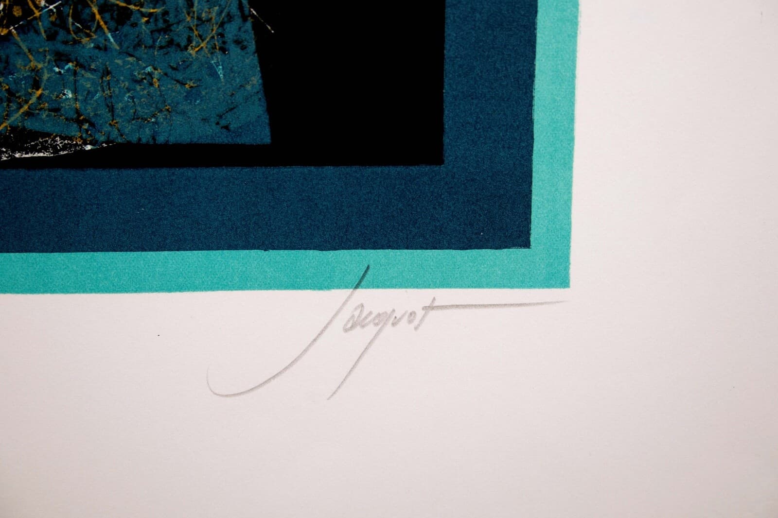 Pierre Henry Jacquot Pantalone Signed Commedia dell'Arte Series Lithograph UF - Thumbnail 9