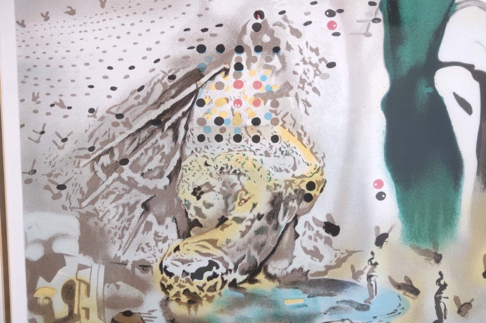 Salvador Dali Hallucinogenic Toreador Signed Modern Surreal Lithograph 235/300 - Thumbnail 5