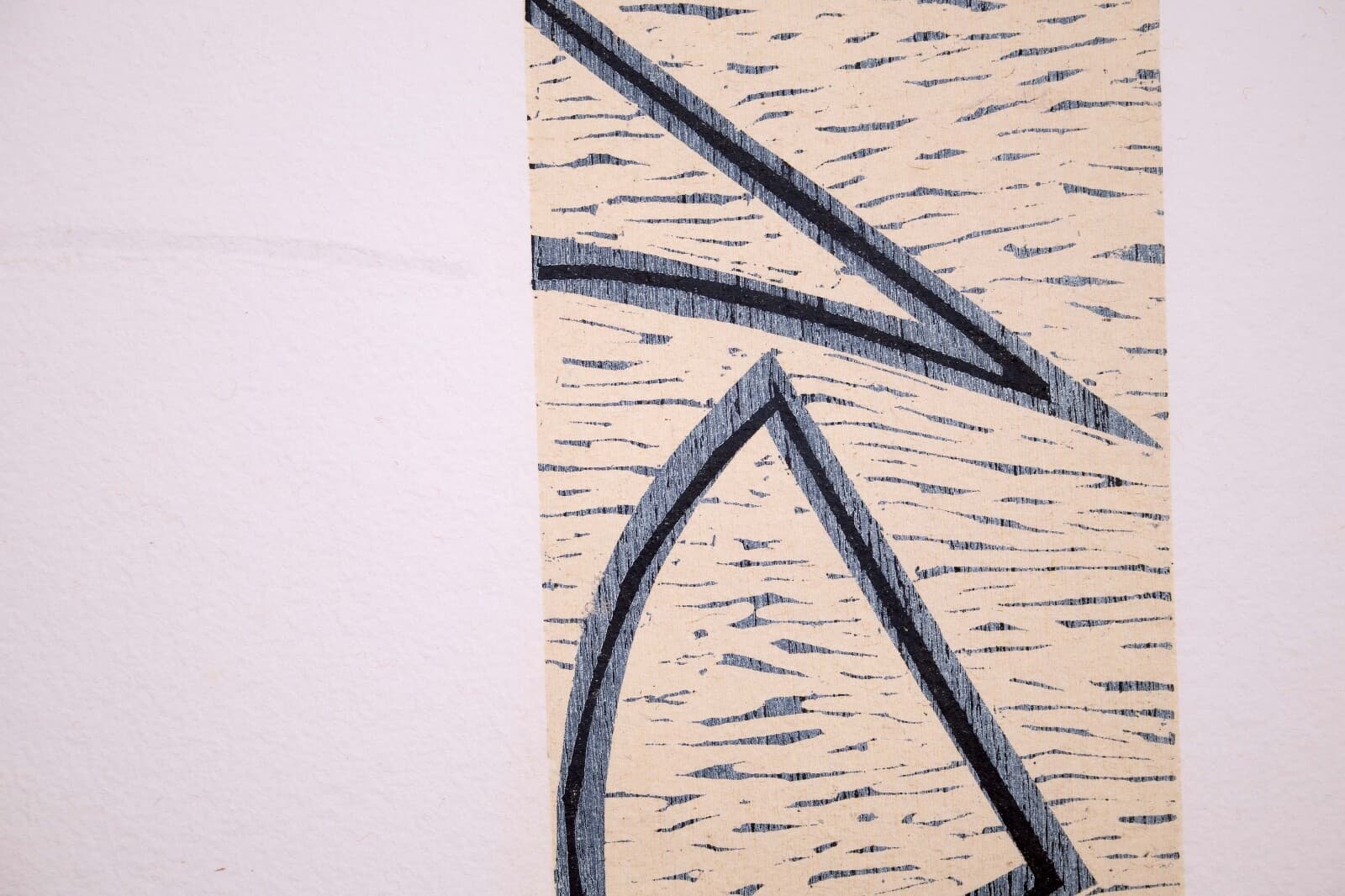 Clinton Hill Untitled Signed Contemporary Woodcut on Handmade Paper 5/10 UF - Thumbnail 3