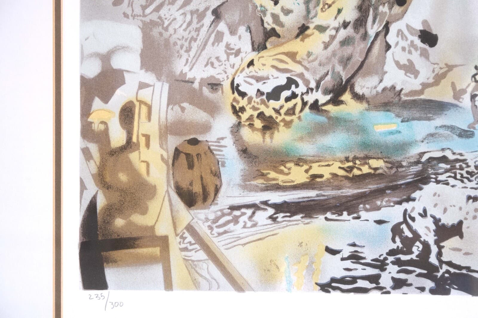 Salvador Dali Hallucinogenic Toreador Signed Modern Surreal Lithograph 235/300 - Thumbnail 6