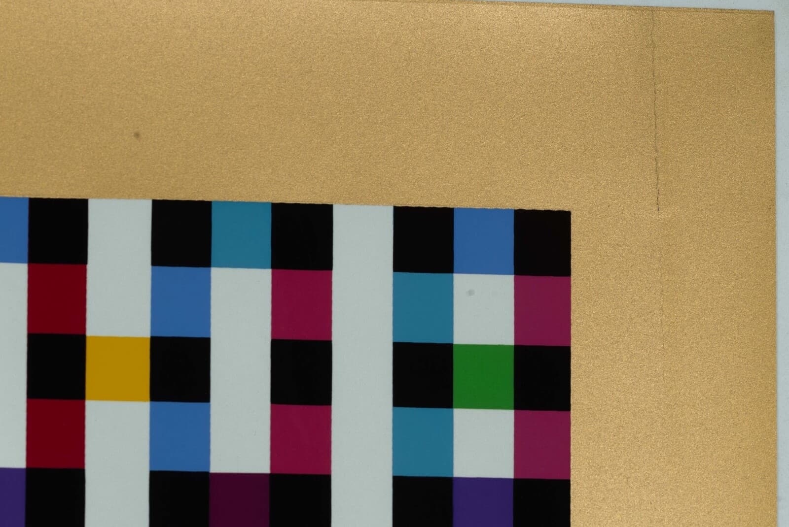Yaacov Agam Multi-Mag Rhythm (Gold) Signed Op Art Modern Silkscreen 86/180 UF - Thumbnail 9