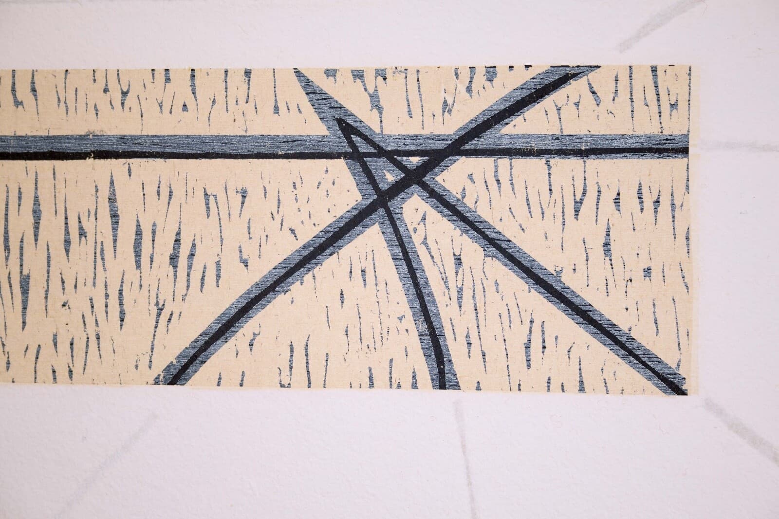 Clinton Hill Untitled Signed Contemporary Woodcut on Handmade Paper 5/10 UF - Thumbnail 4