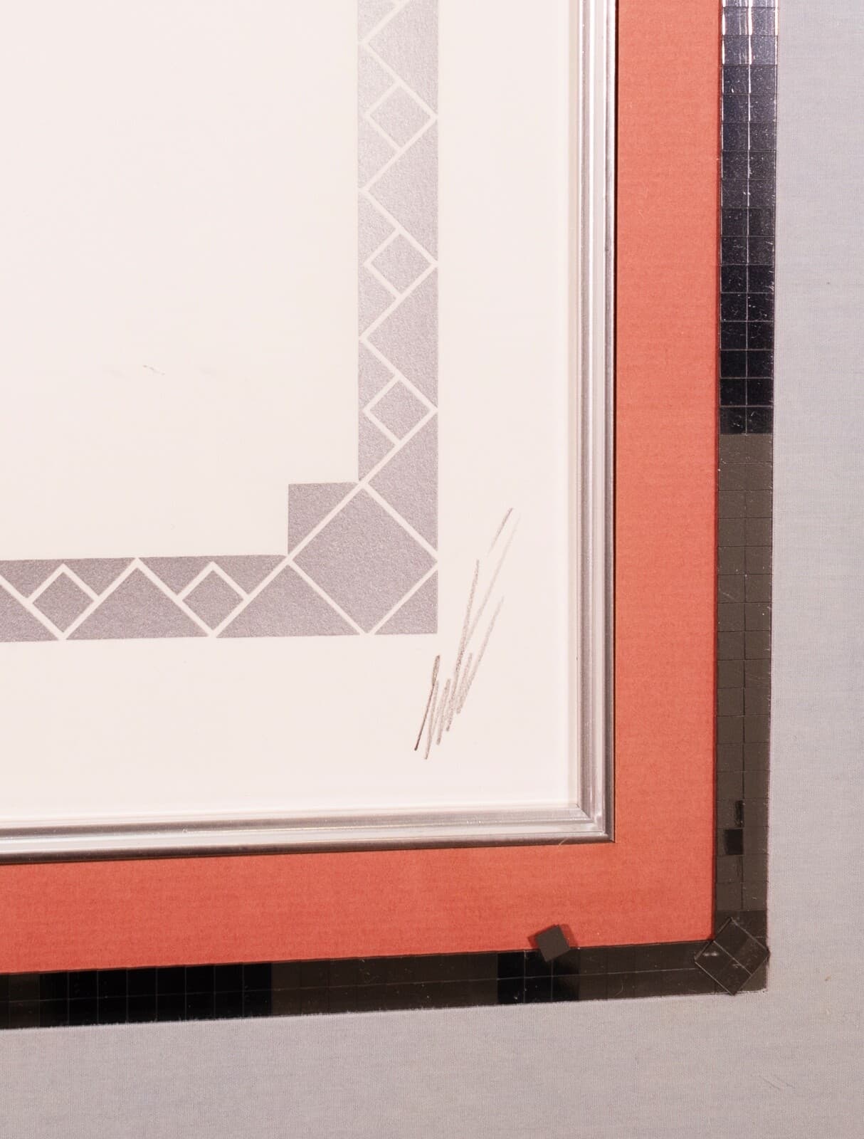Erte In The Evening Signed Contemporary Art Deco Serigraph on Paper Framed 1981 - Thumbnail 5