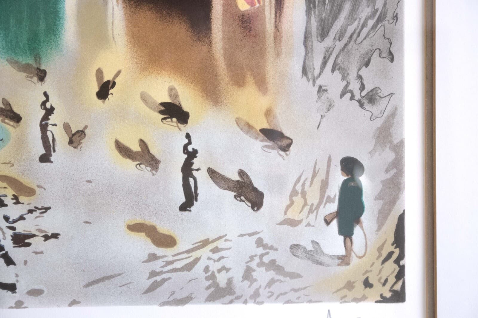 Salvador Dali Hallucinogenic Toreador Signed Modern Surreal Lithograph 235/300 - Thumbnail 7