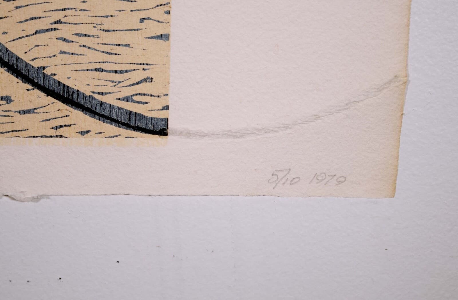 Clinton Hill Untitled Signed Contemporary Woodcut on Handmade Paper 5/10 UF - Thumbnail 6