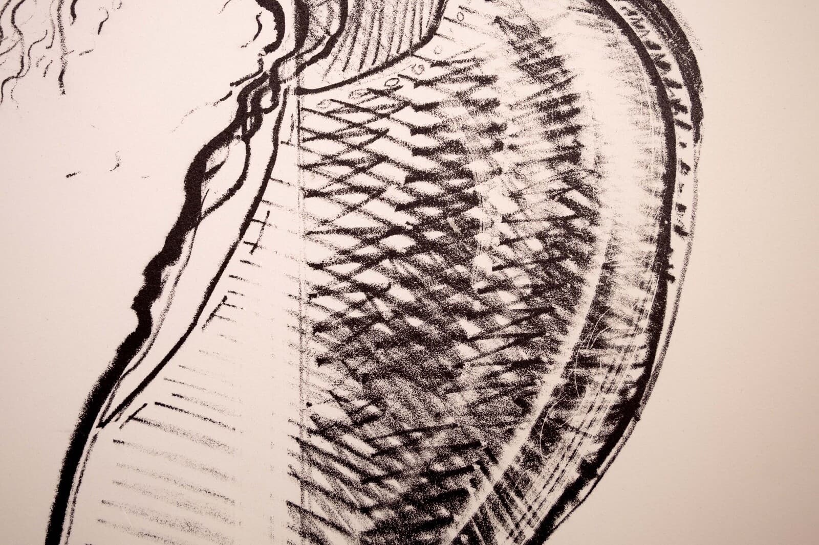 John Mills Michelangelo Saytar Signed Contemporary Screenprint on Paper 14/15 UF - Thumbnail 4